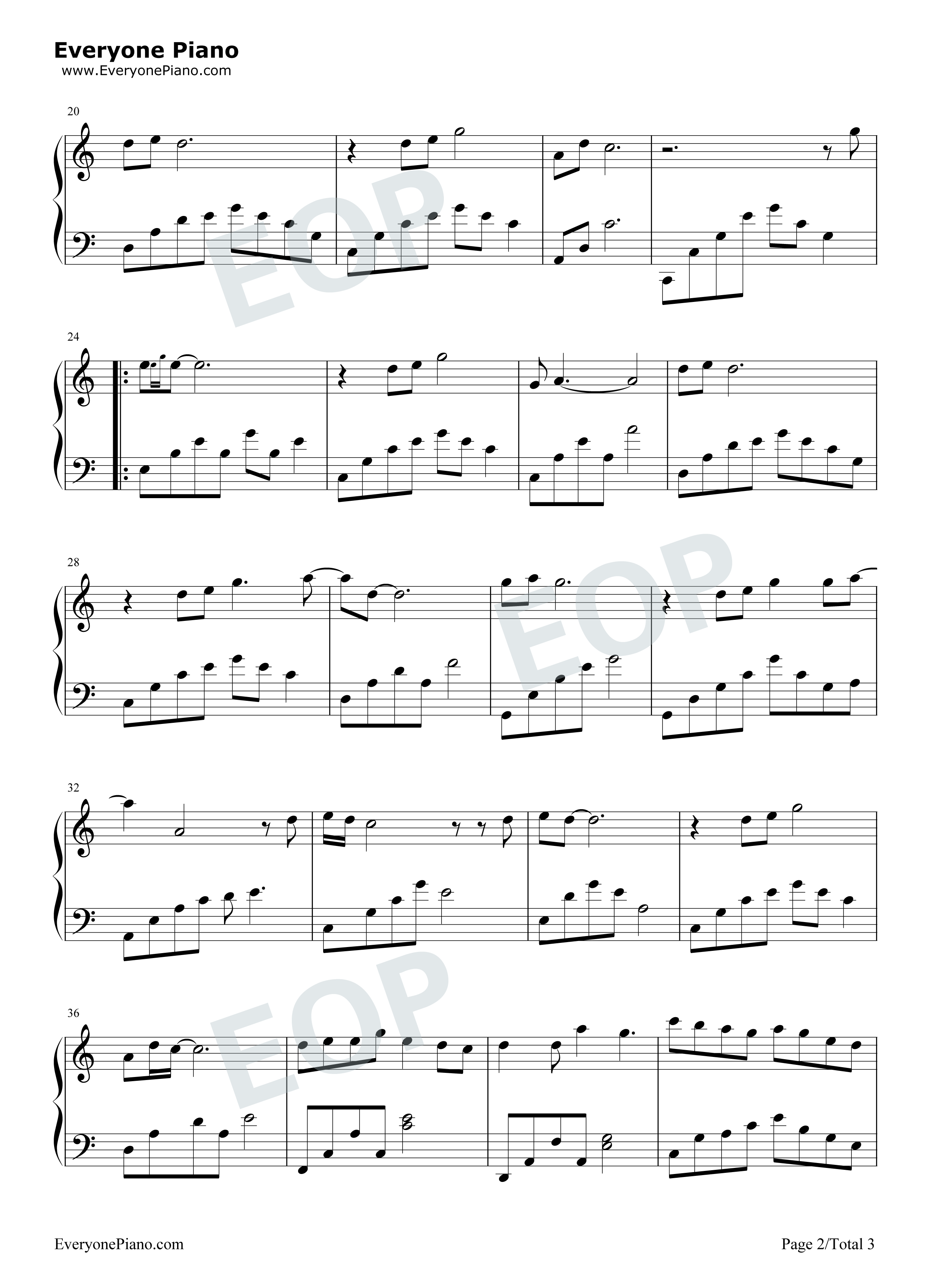 雪落下的声音钢琴谱-陆虎-延禧攻略片尾曲2