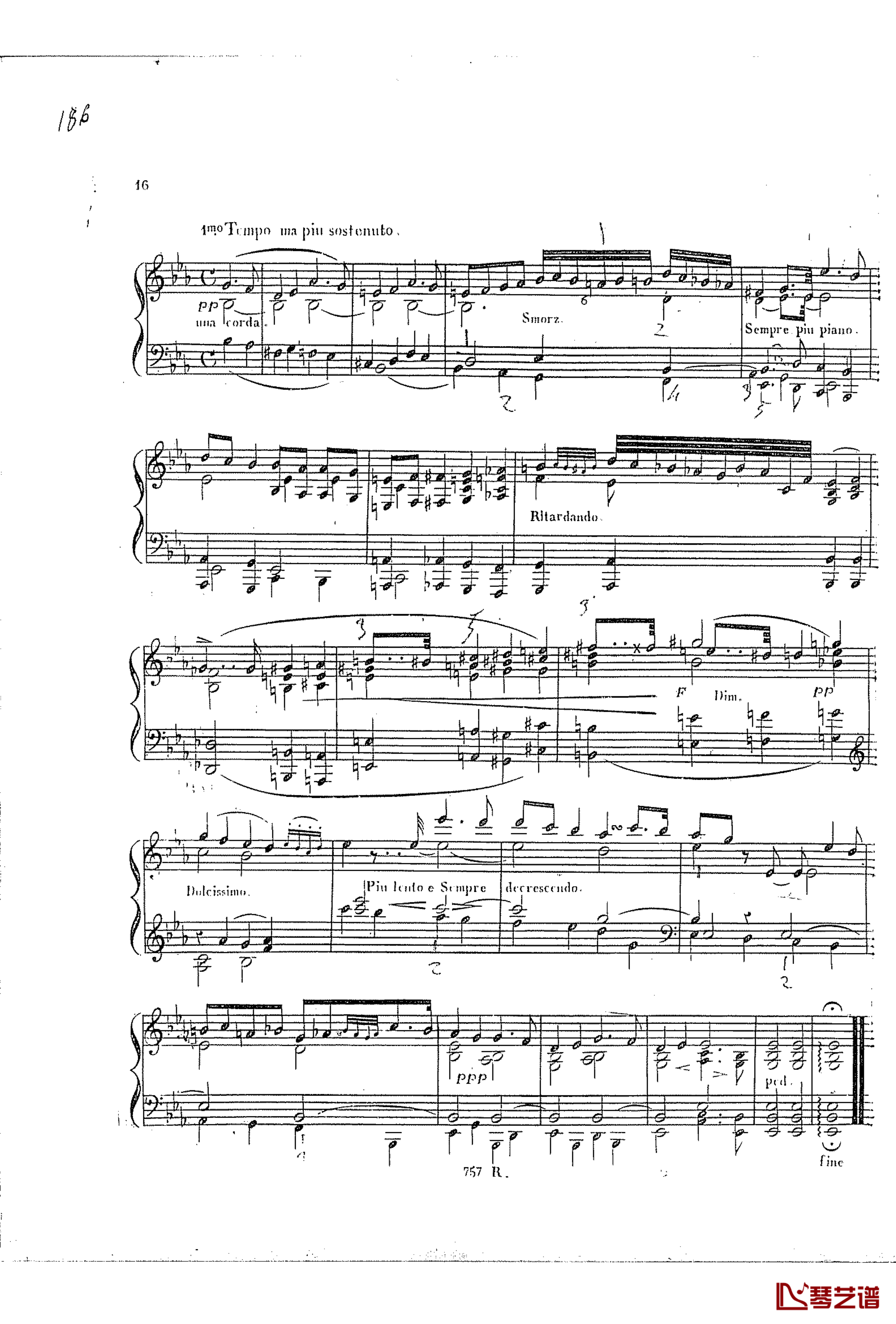  on an original theme钢琴谱-车尔尼-Czerny-Carl Czerny Op.42 No.615