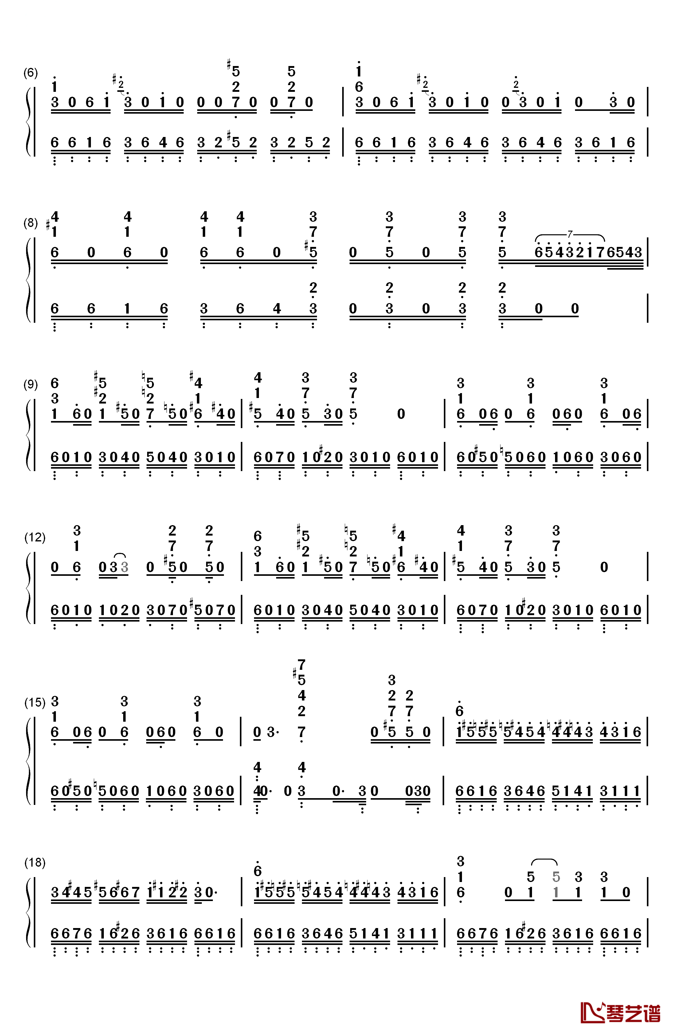 Deal with the Devil钢琴简谱-数字双手-Tia2