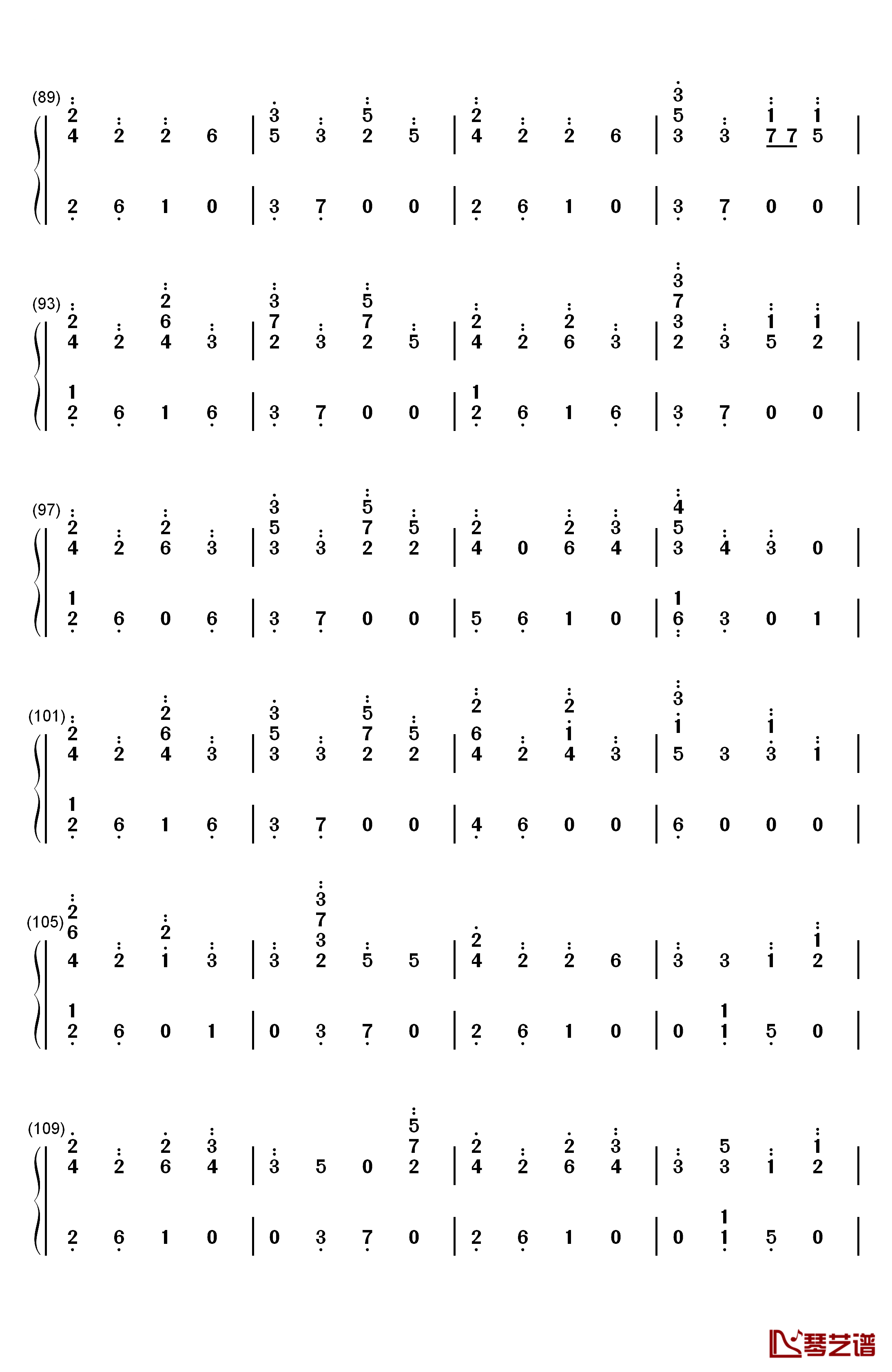 God's Plan钢琴简谱-数字双手-Drake5