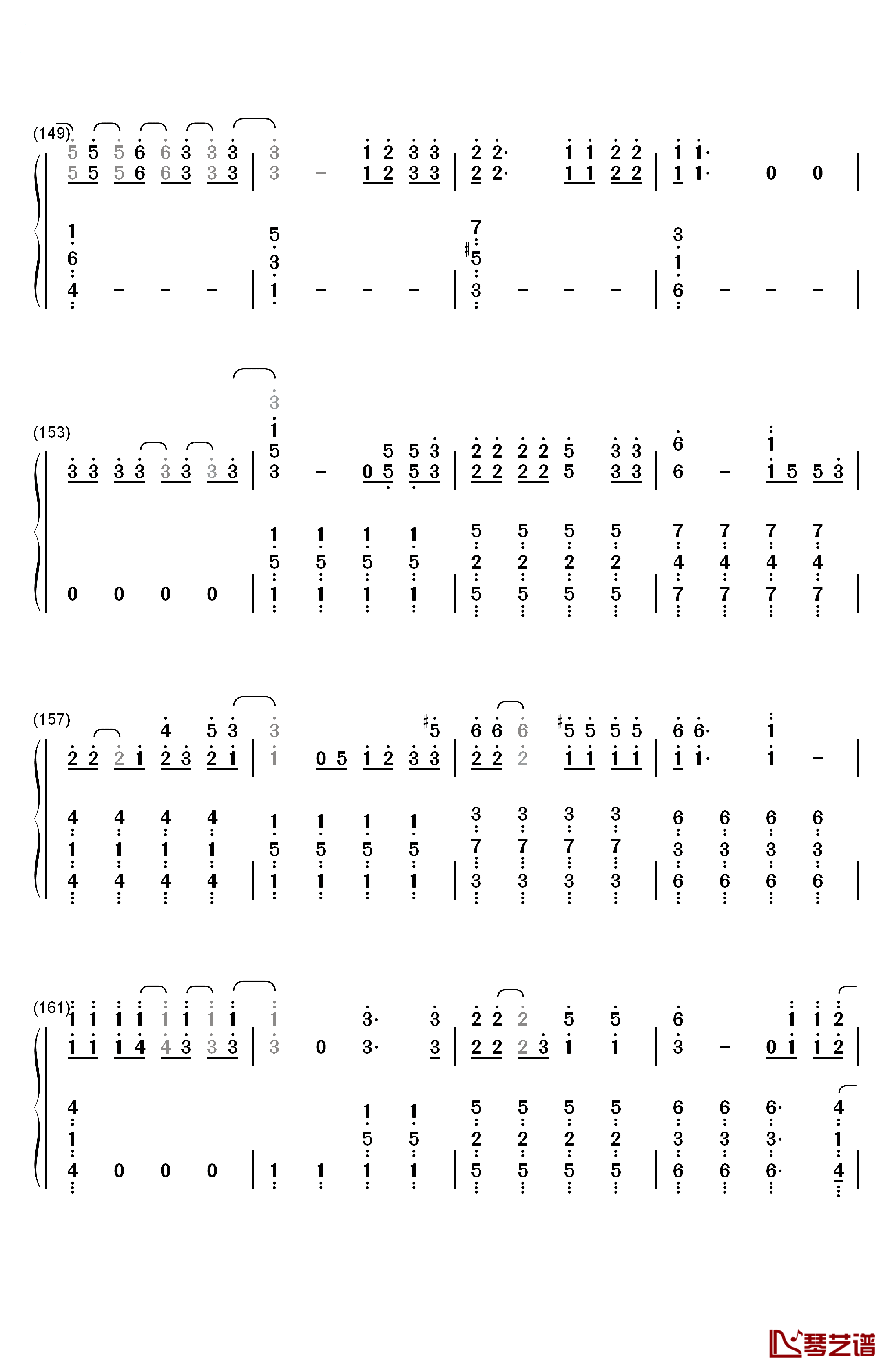 The Greatest Show钢琴简谱-数字双手-Pasek and Paul9