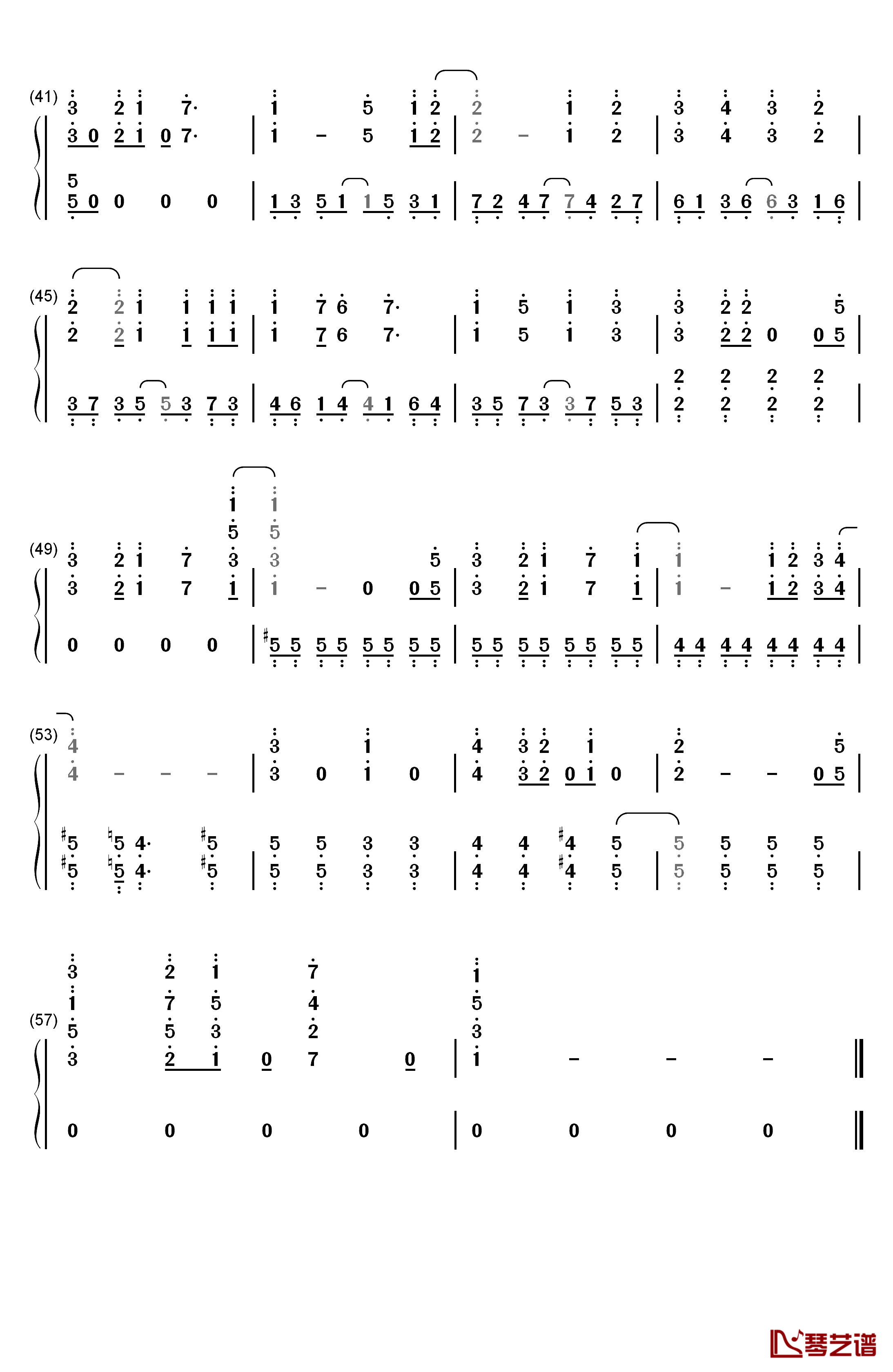 Sweet Sensation钢琴简谱-数字双手-村川梨衣3