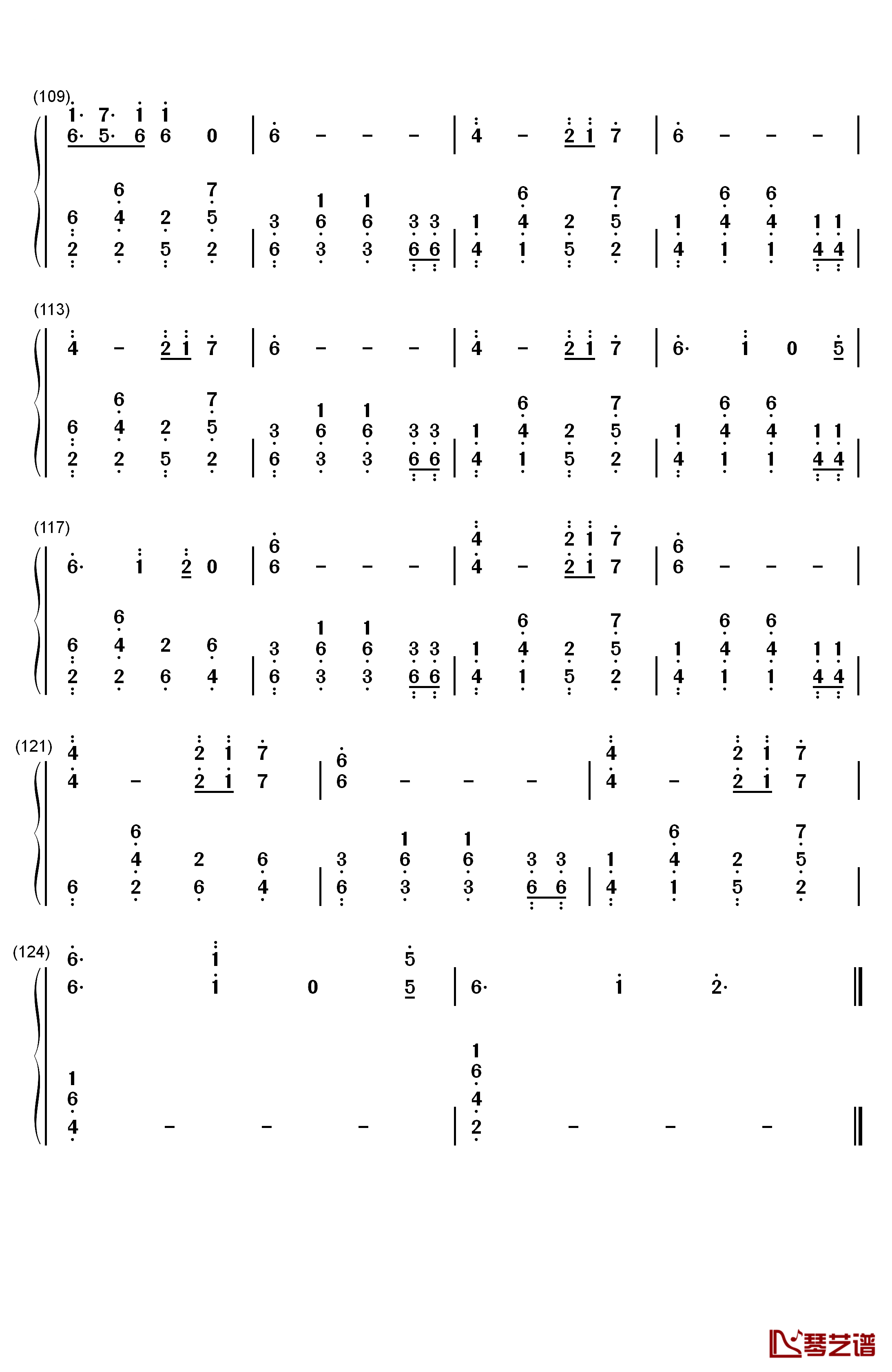 Savages钢琴简谱-数字双手-Marina And The Diamonds6