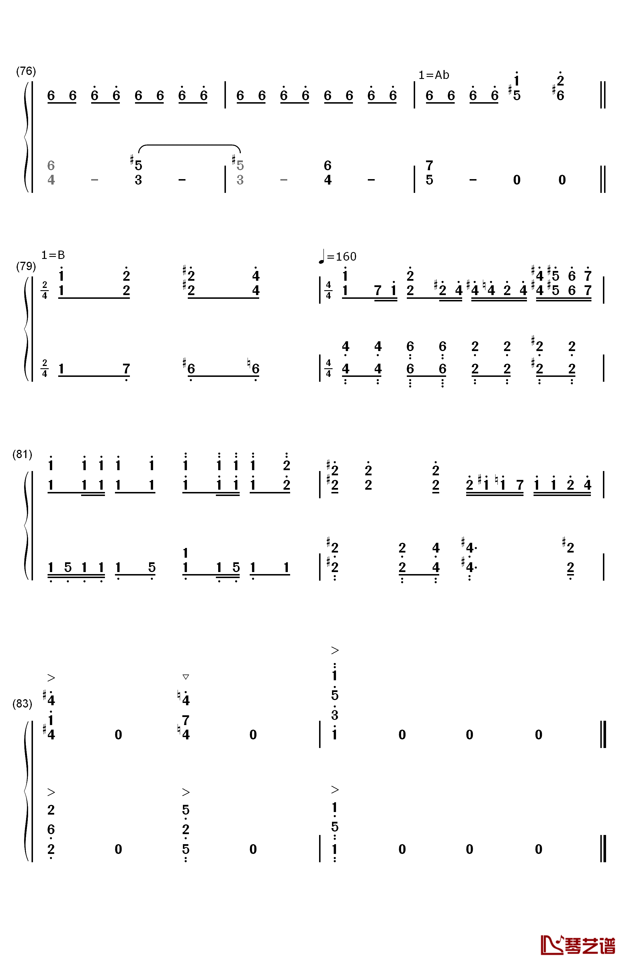 See You Tomorrow钢琴简谱-数字双手-John Powell7