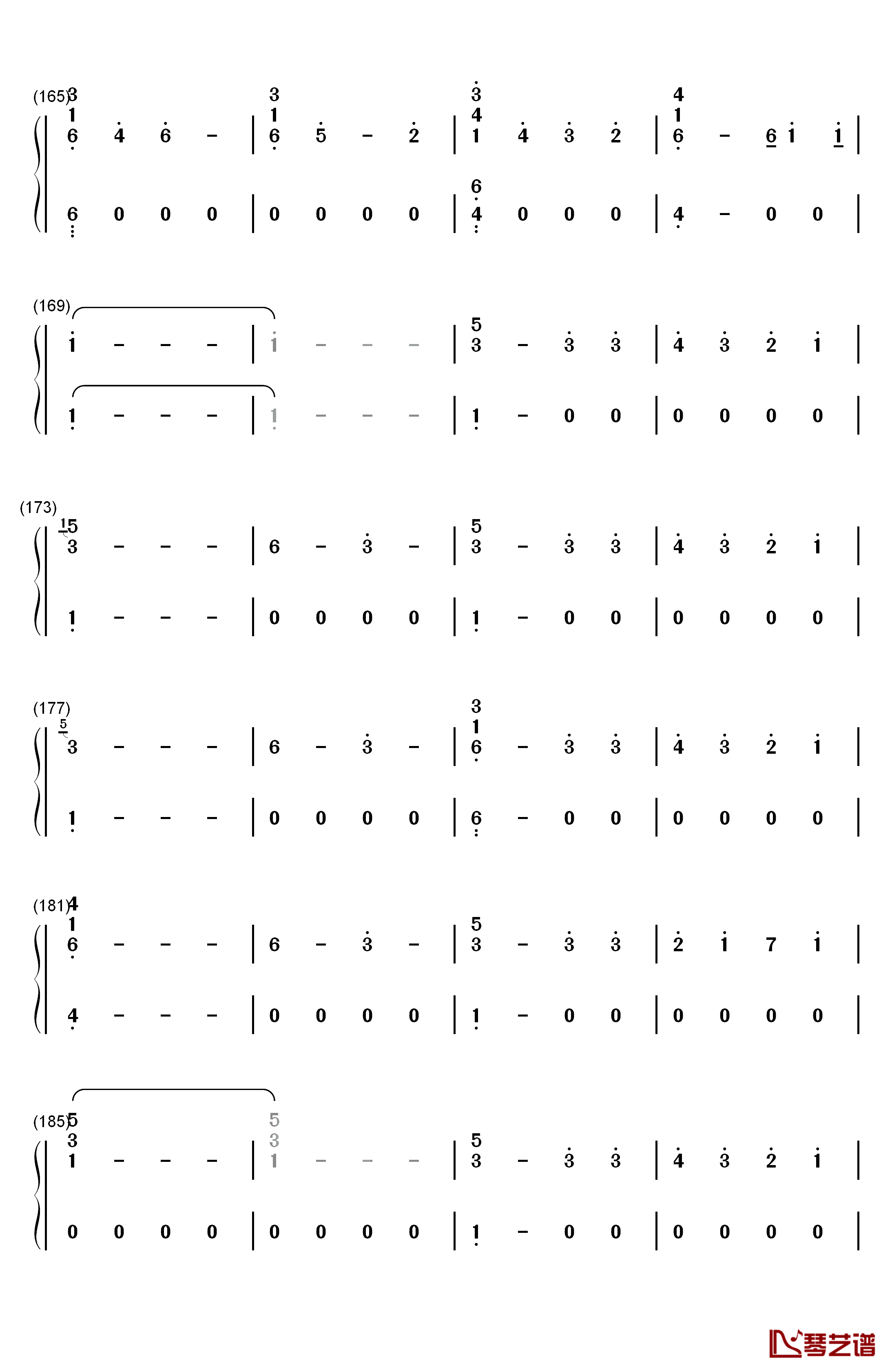 PYNK钢琴简谱-数字双手-Janelle Monae8