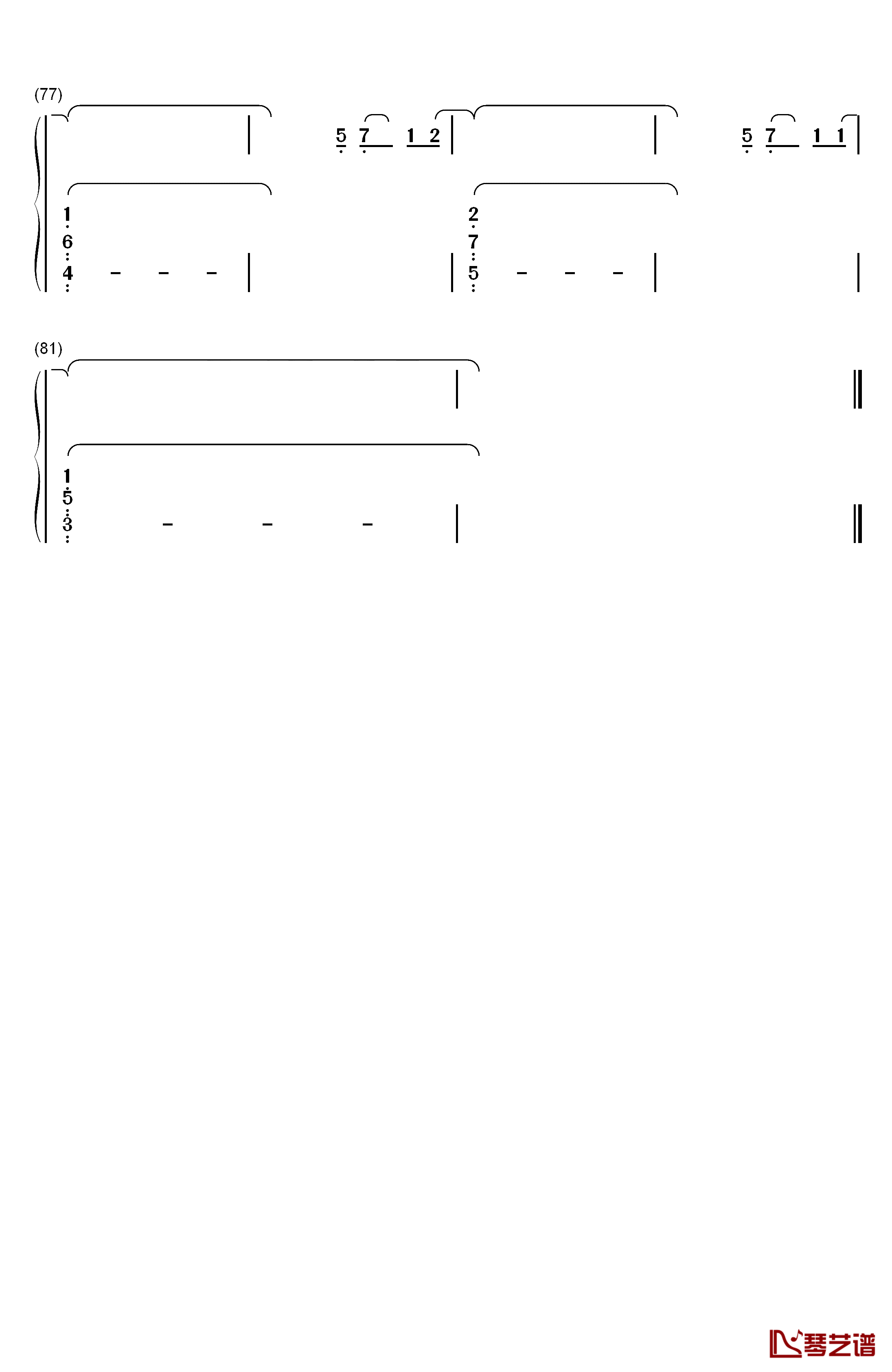 Baby（贾斯汀·比伯）钢琴简谱-数字双手-Justin Bieber  贾斯汀·比伯5