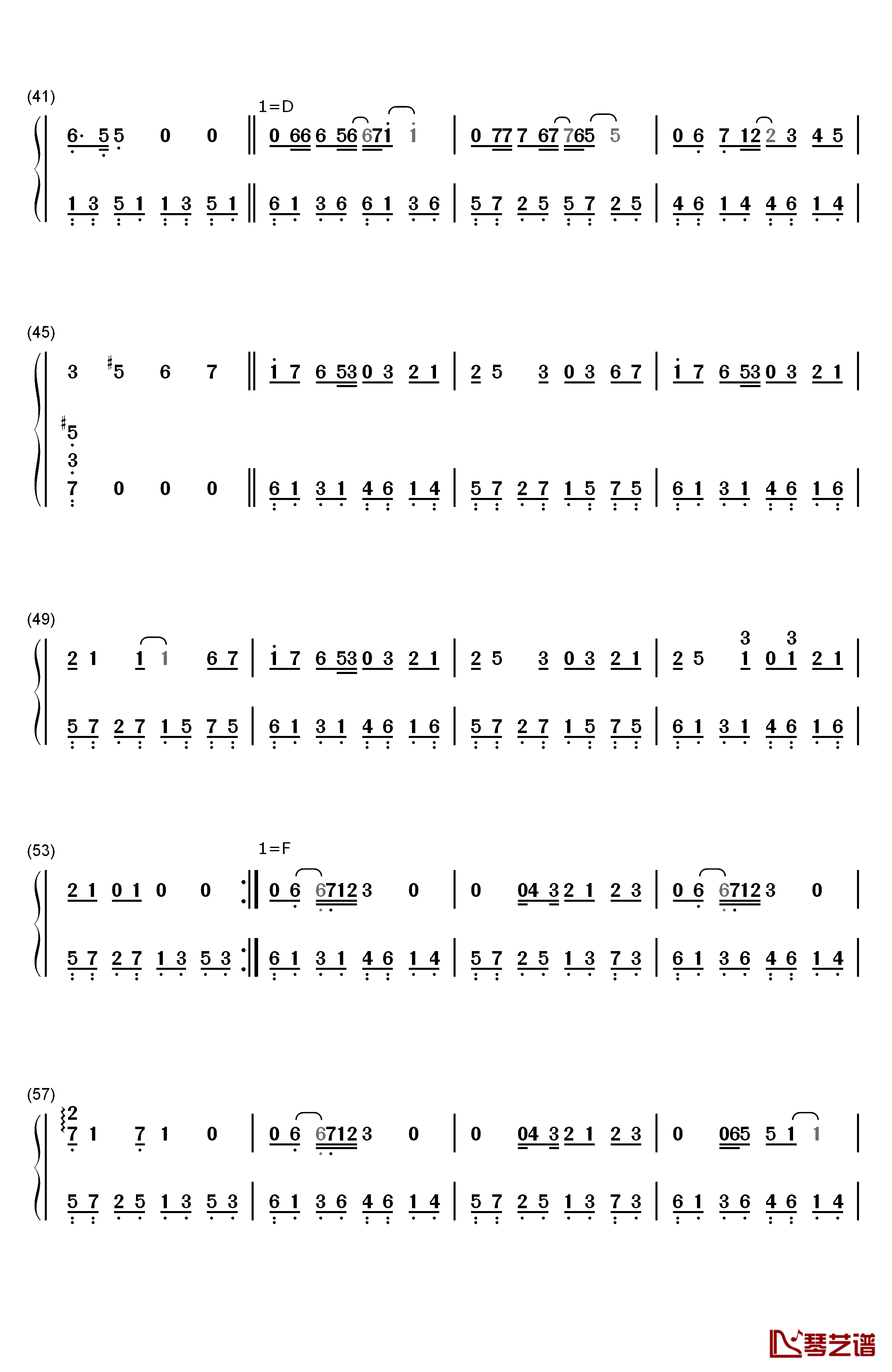 美丽之物钢琴简谱-数字双手-Sound Horizon  幻想乐团3