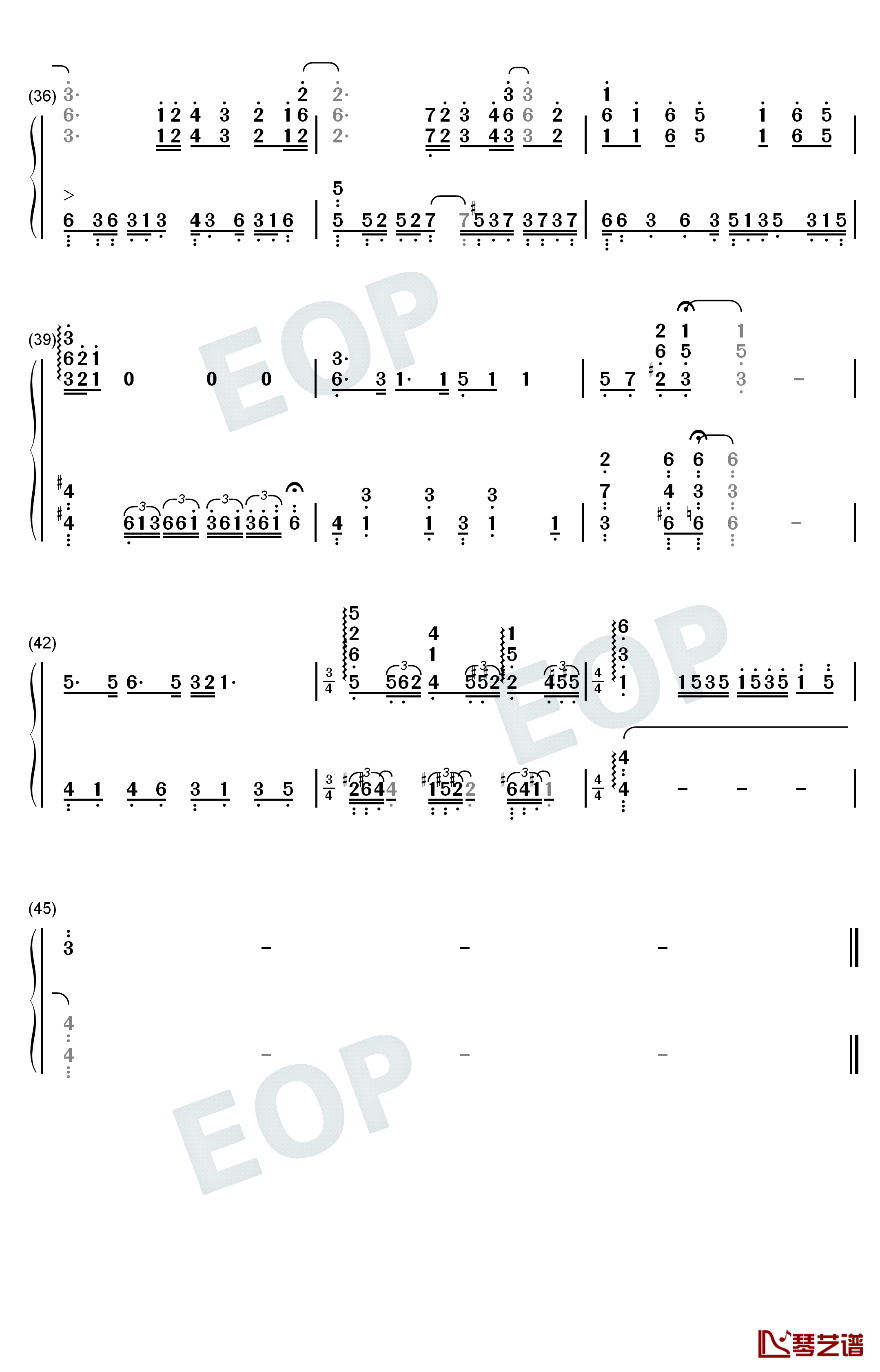 CheerS钢琴简谱-数字双手-ClariS3