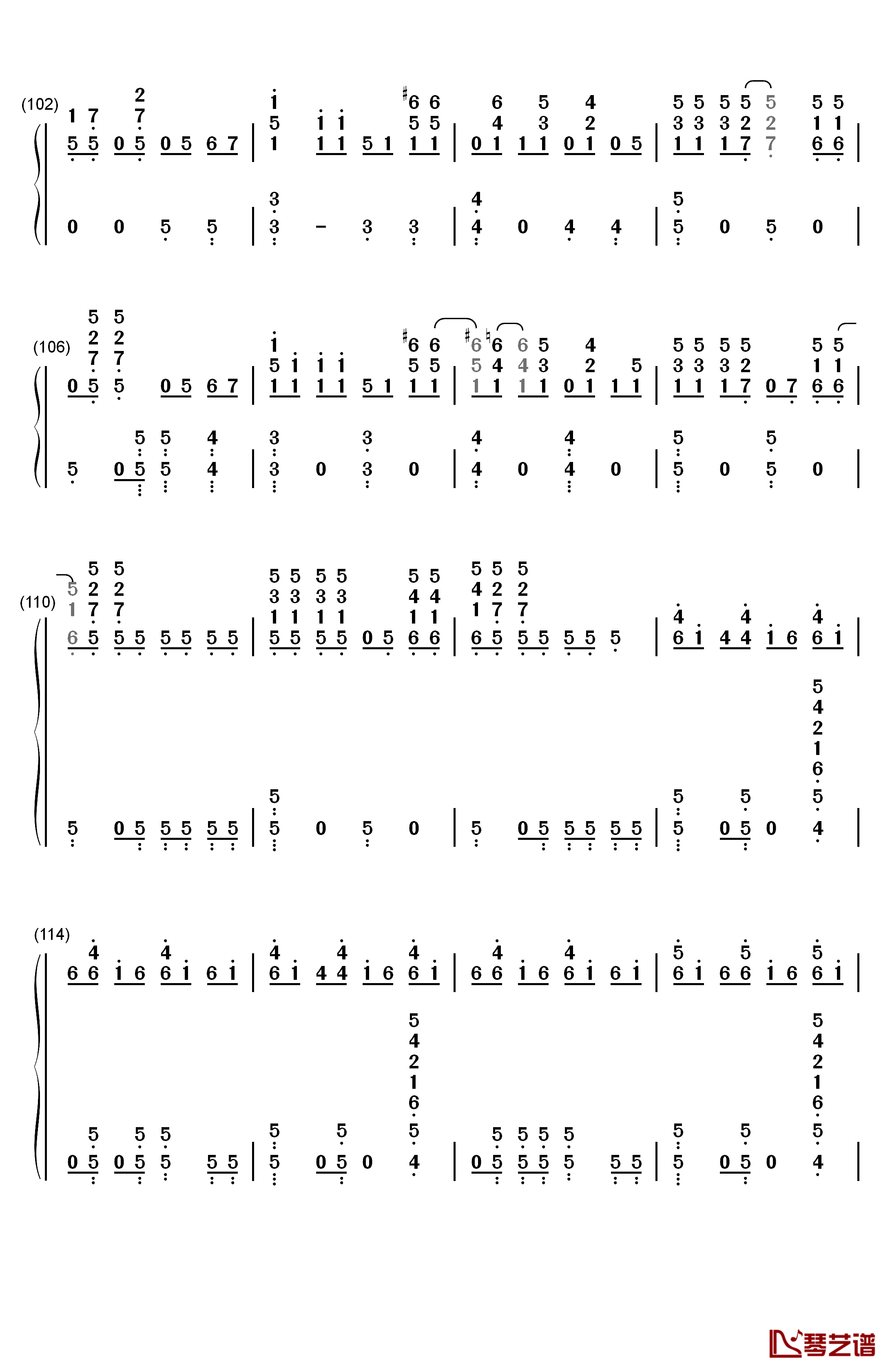 All of Me 完整版钢琴简谱-数字双手-Jon Schmidt6