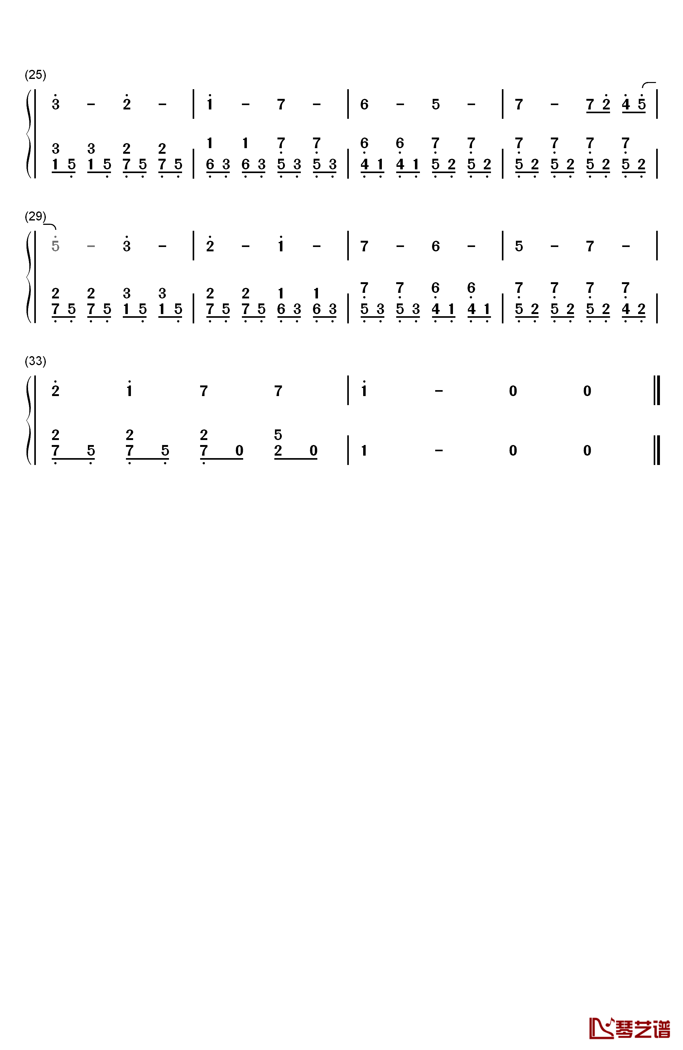 宫崎骏のTOTORO钢琴简谱-数字双手-未知2