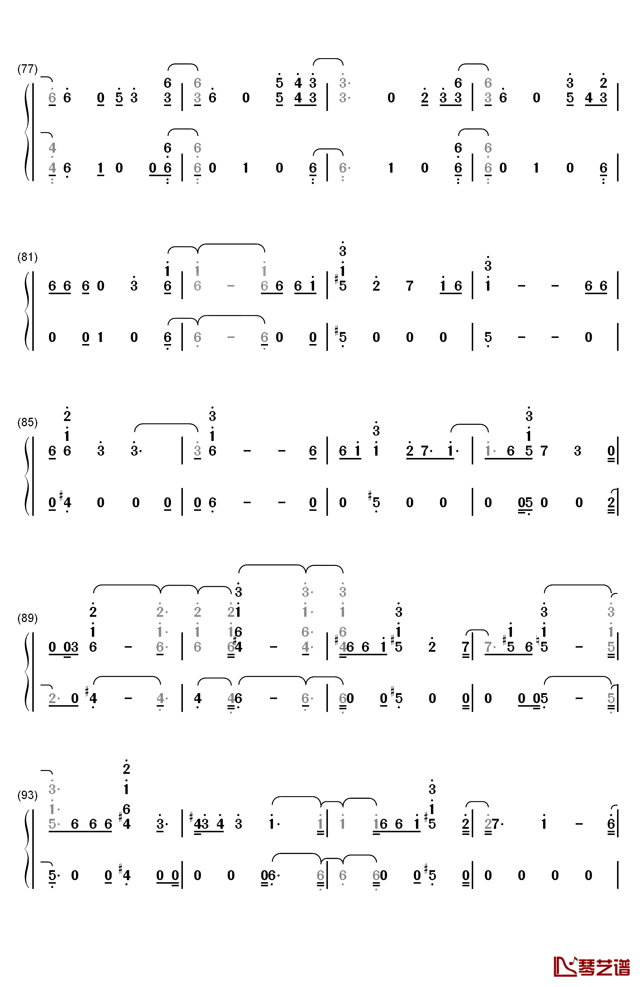 Say Amen Saturday Night钢琴简谱-数字双手-Panic! at the Disco5