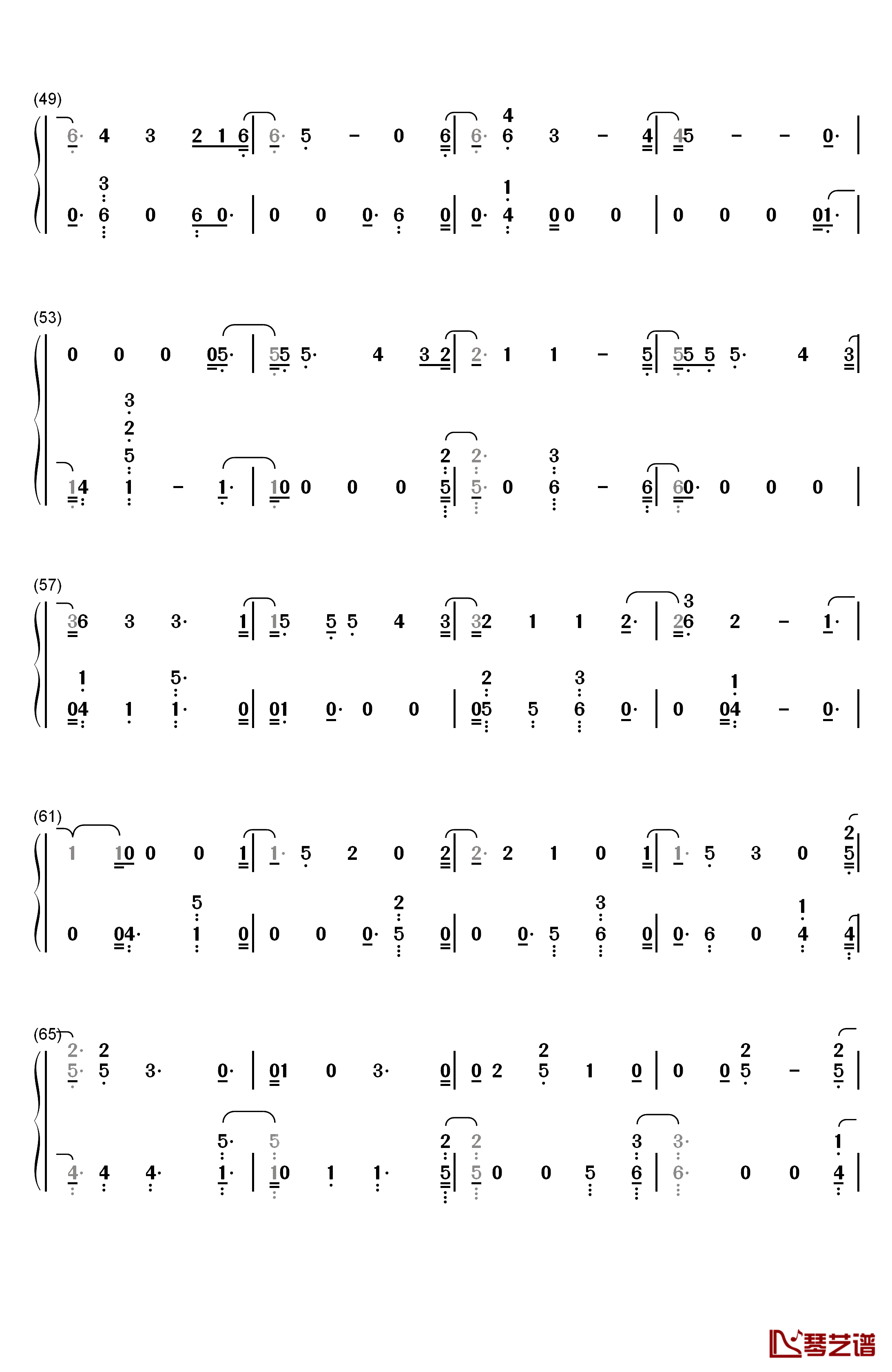 Magic Shop钢琴简谱-数字双手-防弹少年团3