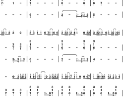 A.I.N.Y.钢琴简谱-数字双手-邓紫棋