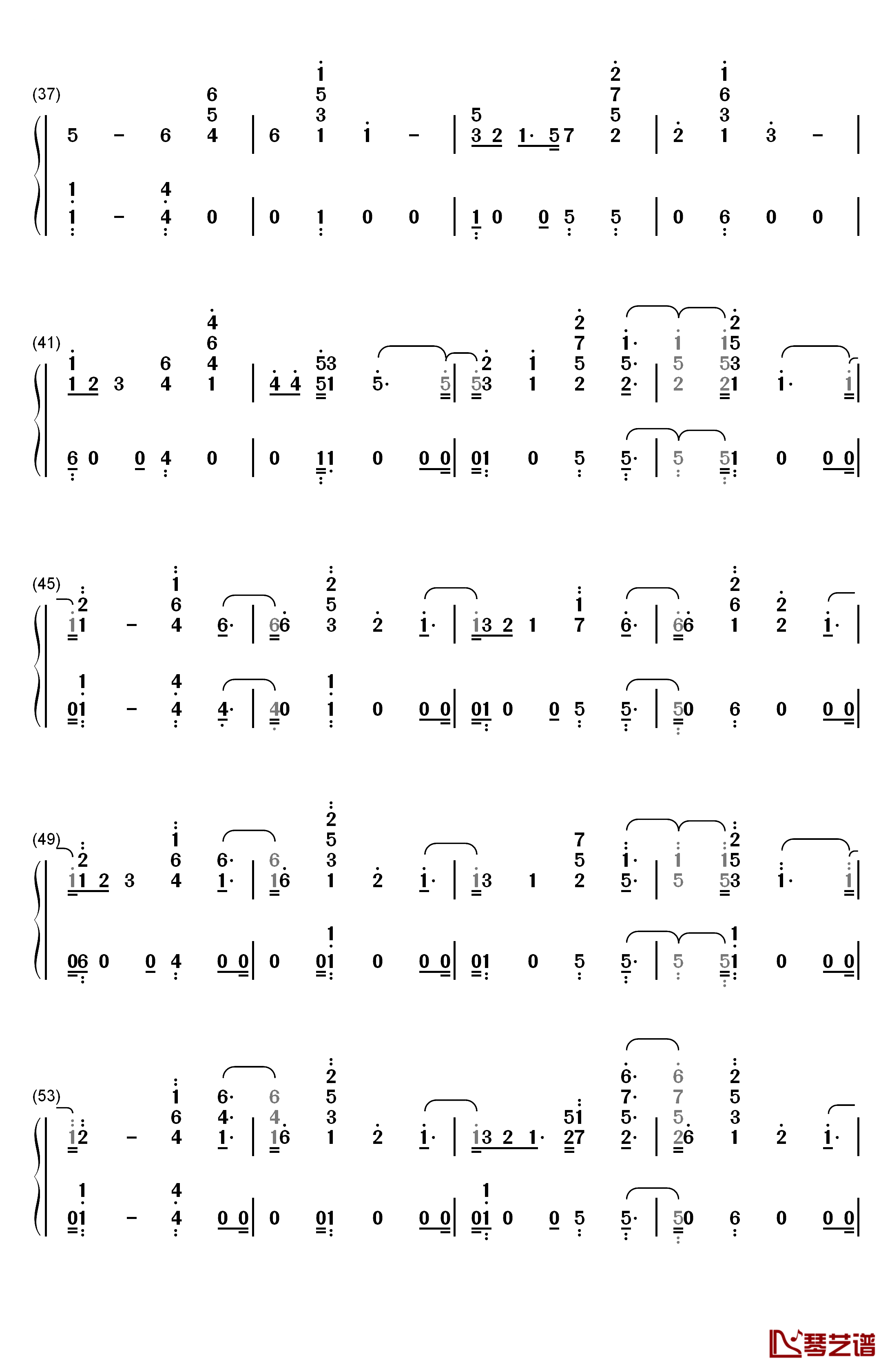 These Days钢琴简谱-数字双手-Rudimental3