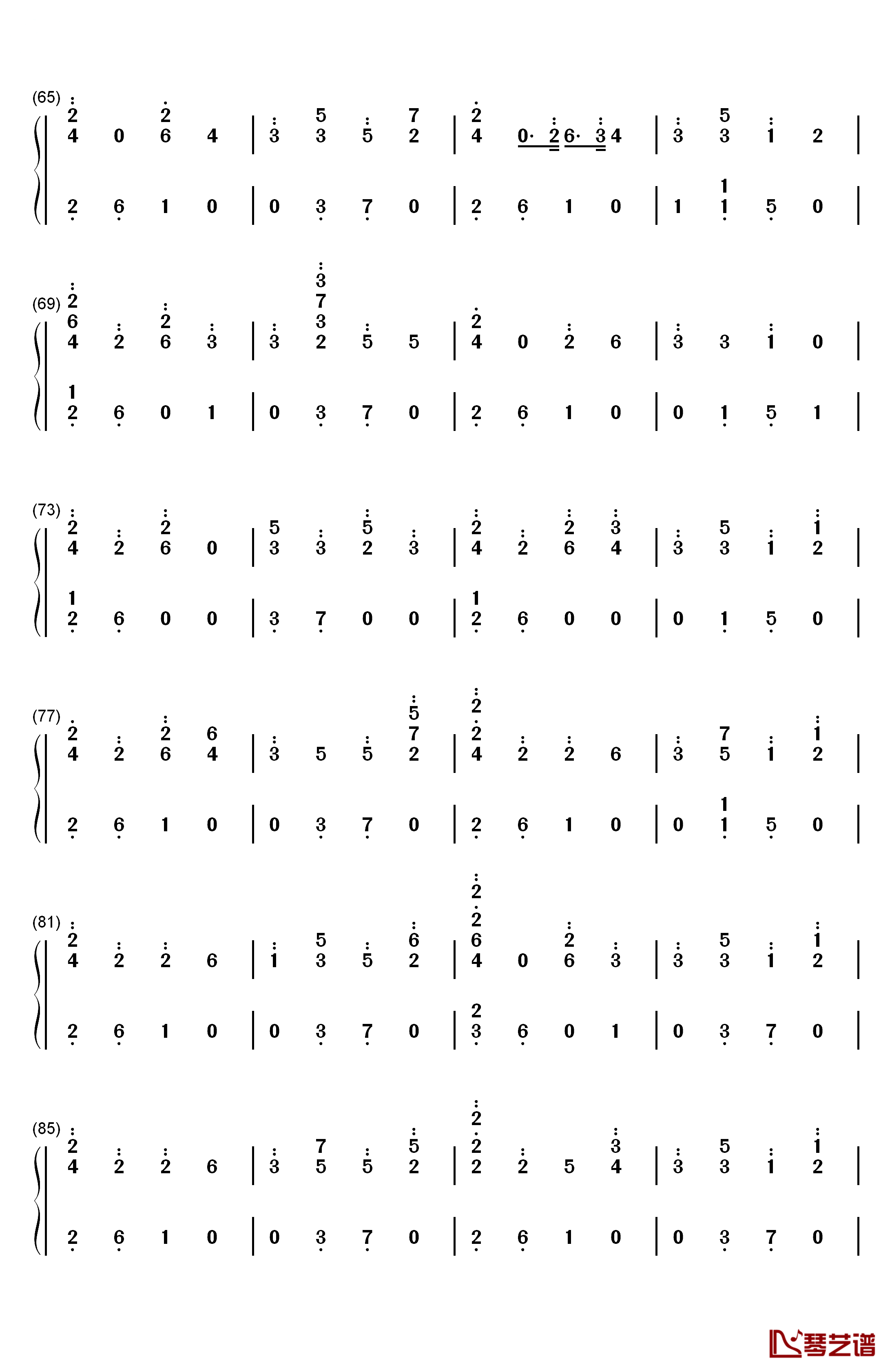 God's Plan钢琴简谱-数字双手-Drake4