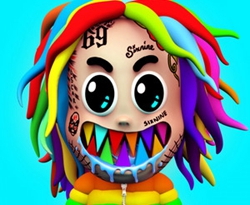 Gooba钢琴简谱-数字双手-6ix9ine