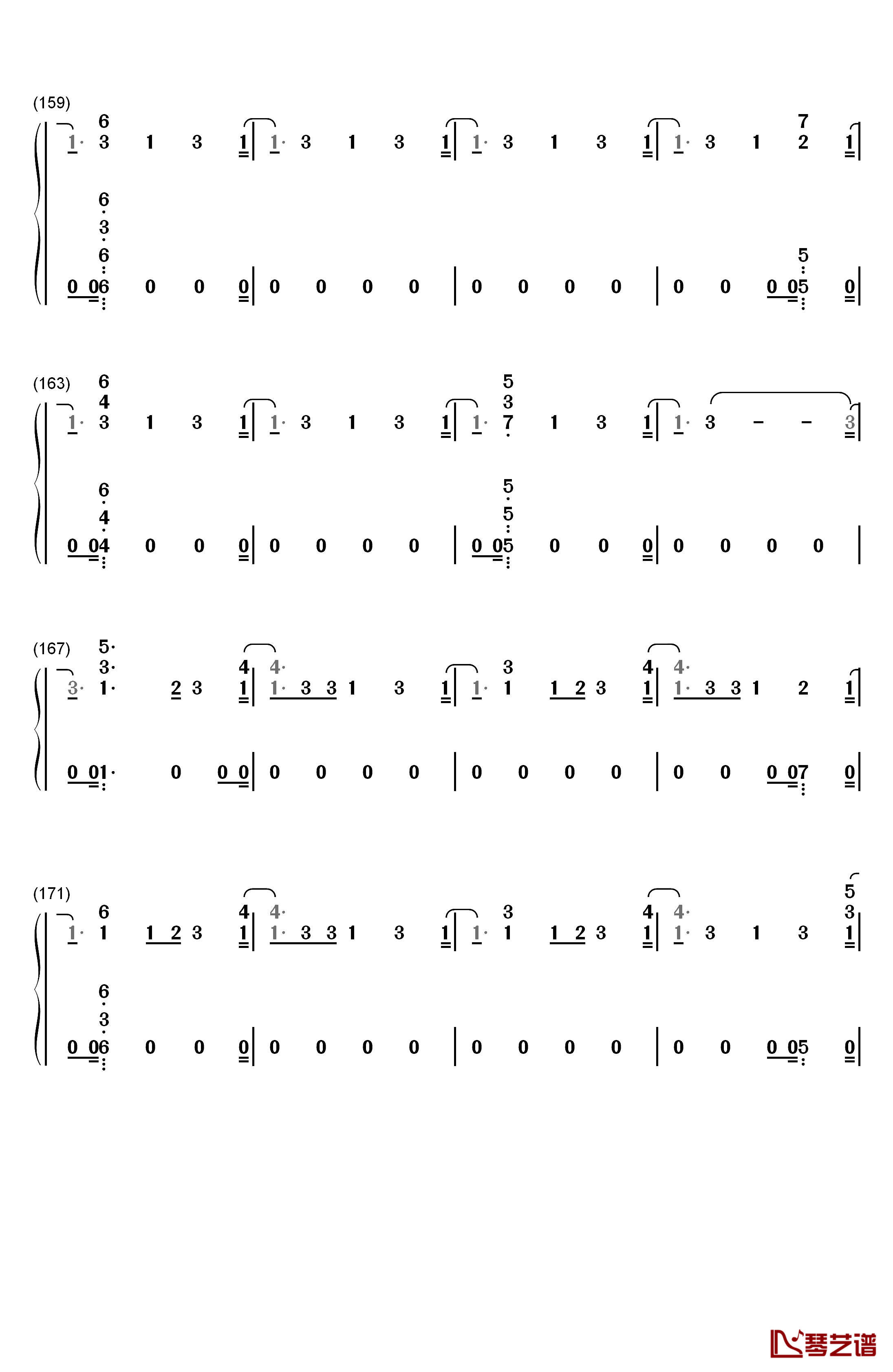 This Is Me钢琴简谱-数字双手-Keala Settle8