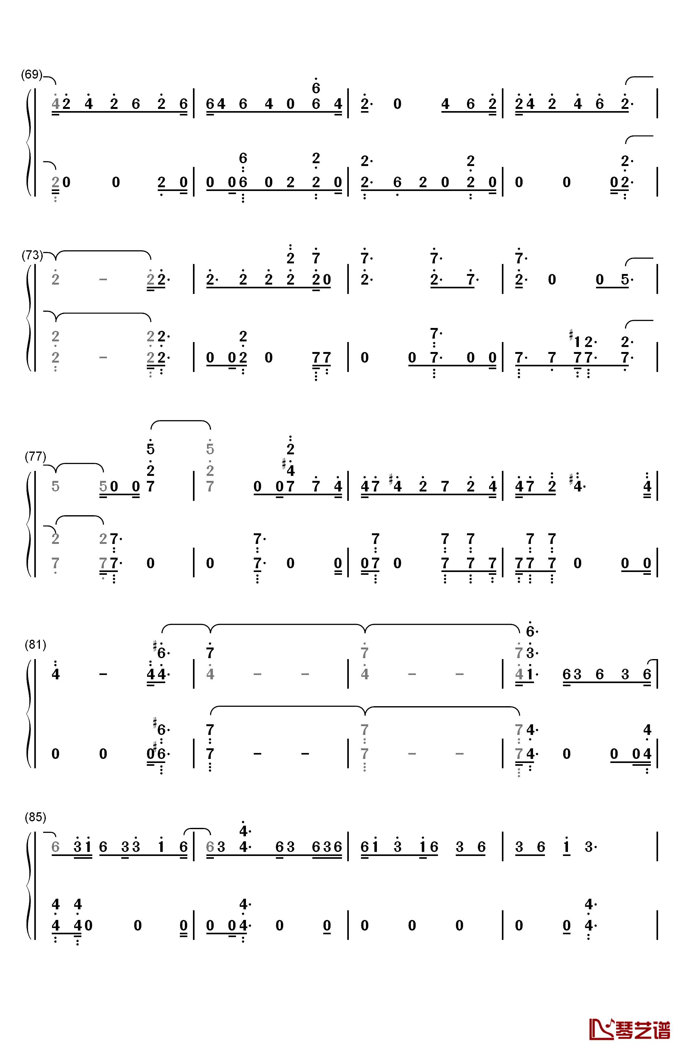 Justice League United钢琴简谱-数字双手-Danny Elfman4