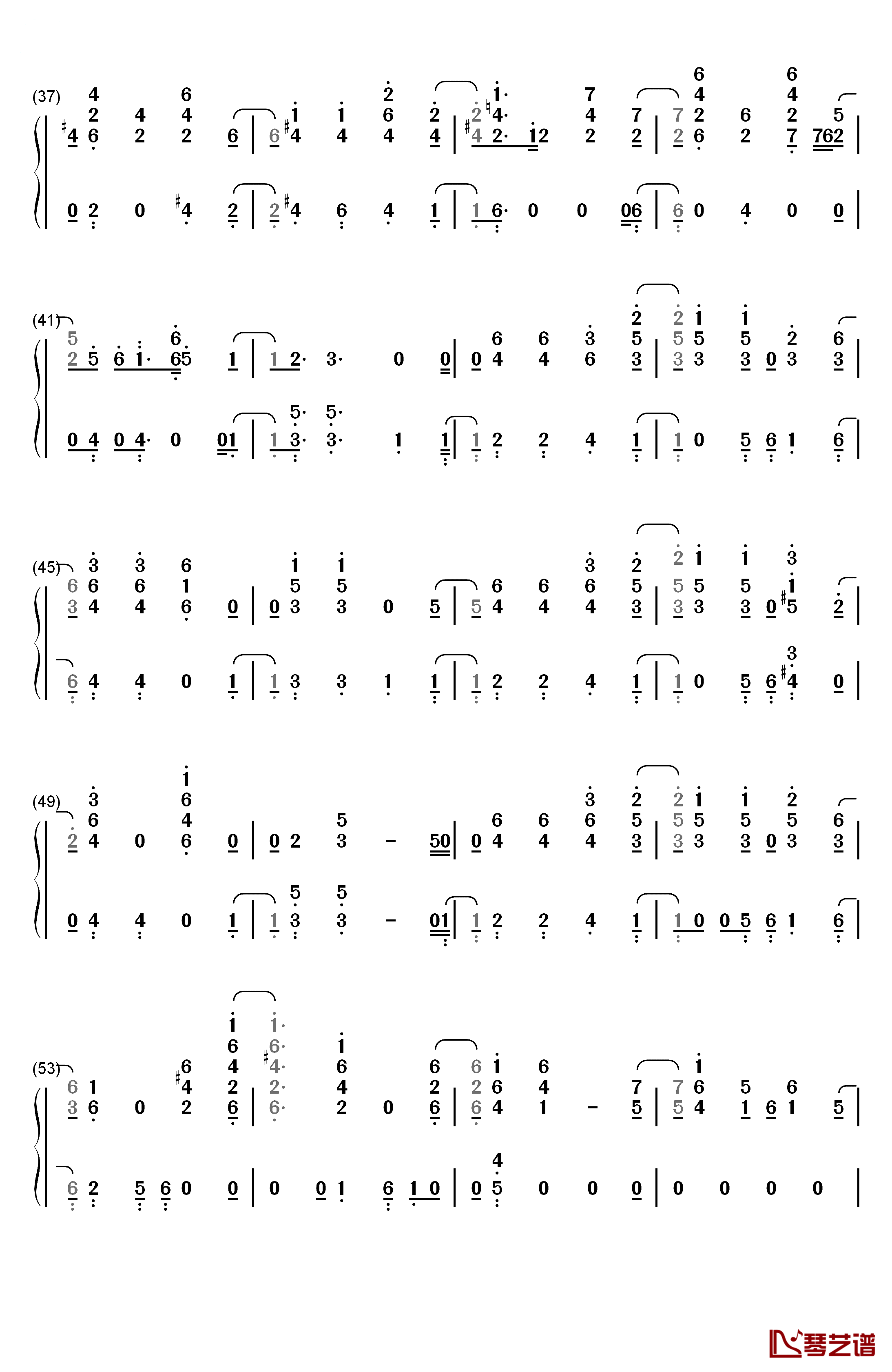 Change钢琴简谱-数字双手-Charlie Puth James Taylor3