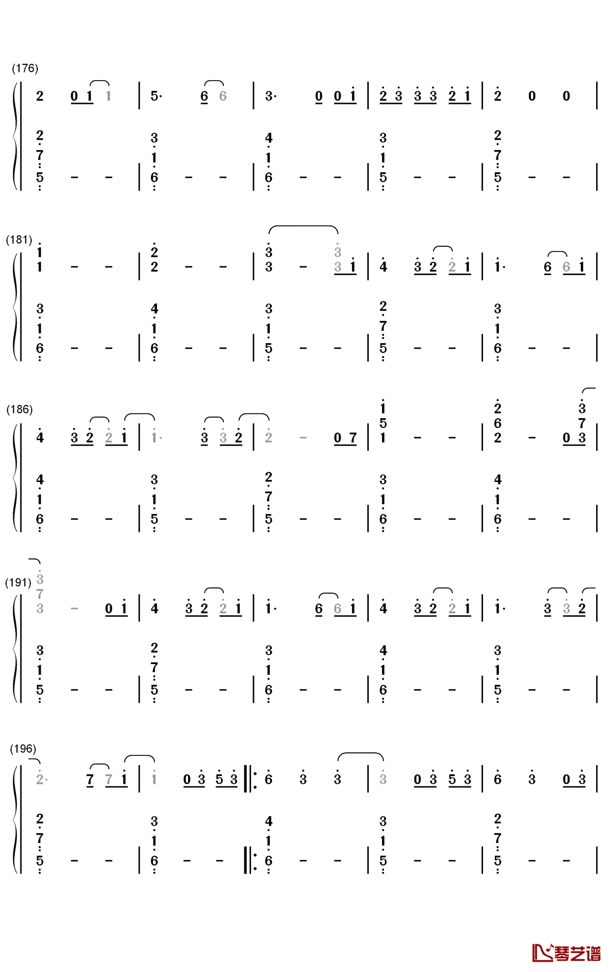 Mikrokosmos钢琴简谱-数字双手-防弹少年团8