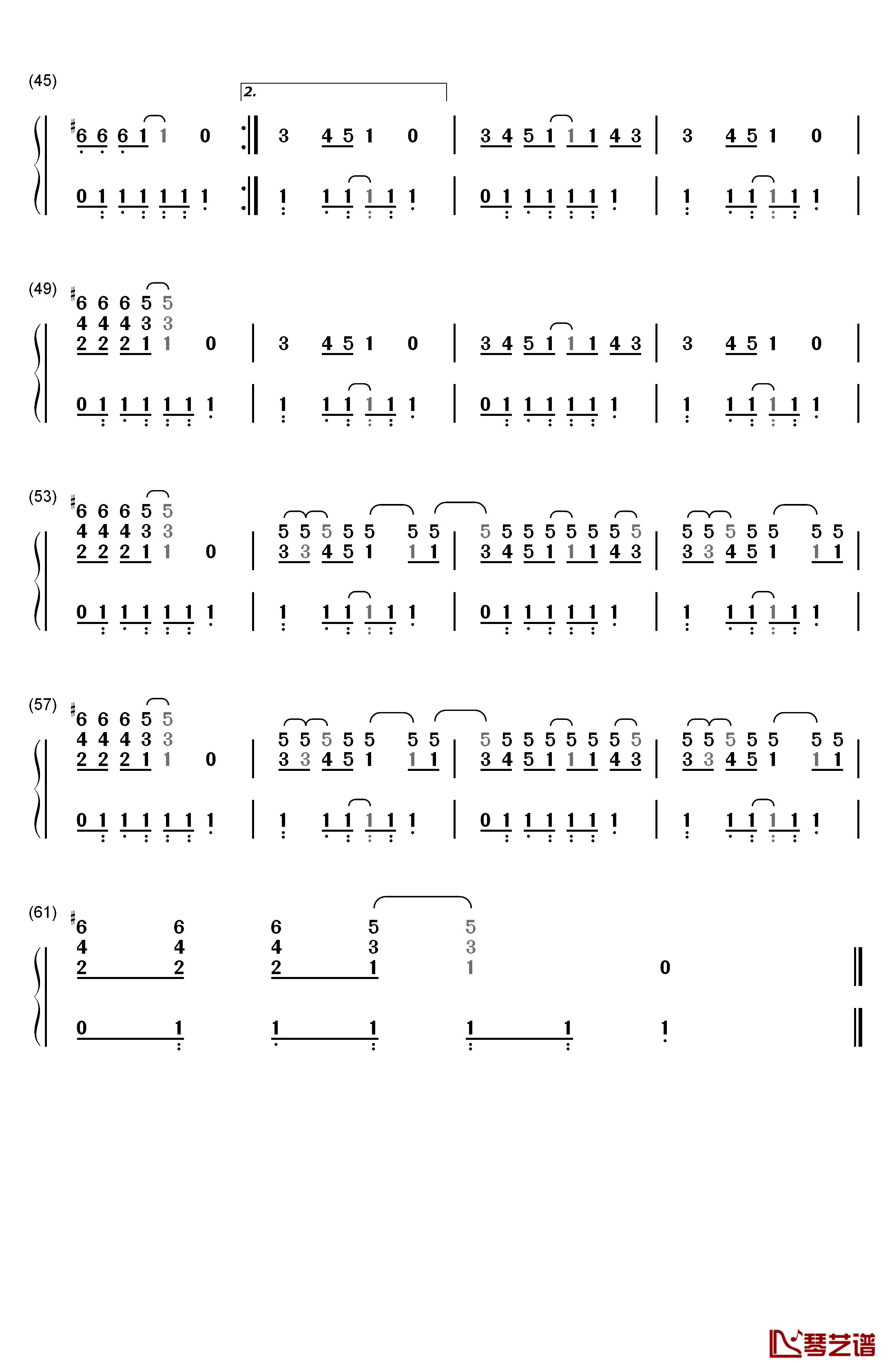 Dinosaur钢琴简谱-数字双手-Kesha3