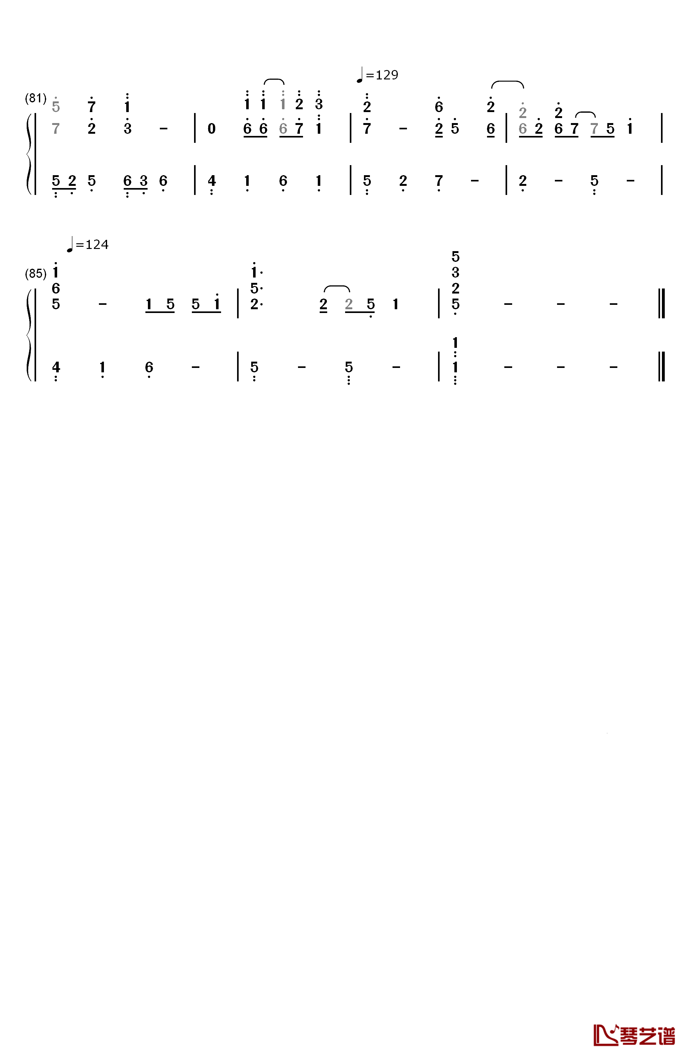 Angel Eyes钢琴简谱-数字双手-Jim Brickman5