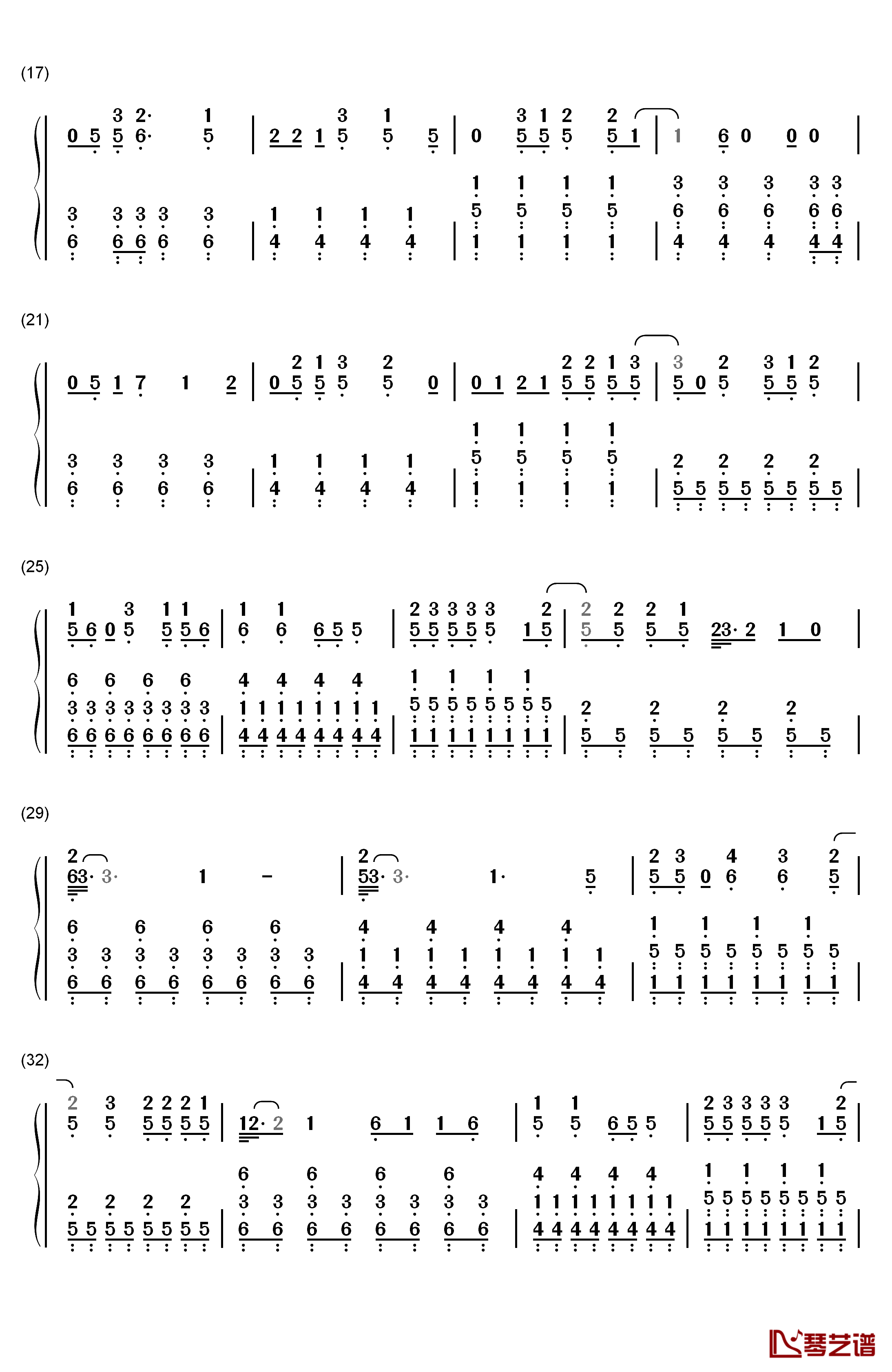 Sparks Fly钢琴简谱-数字双手-Taylor Swift2