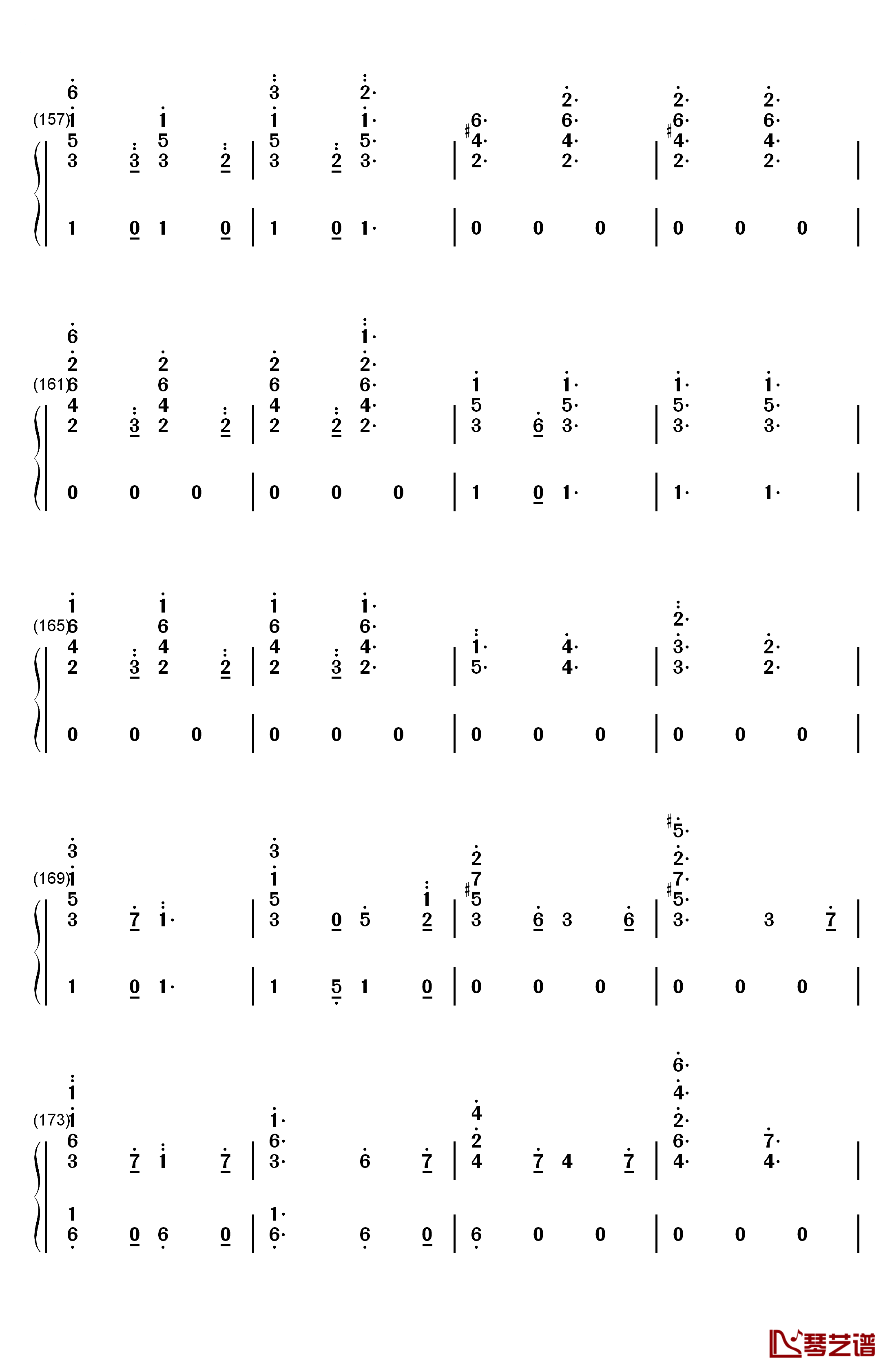 Candy Cane Lane钢琴简谱-数字双手-Sia9