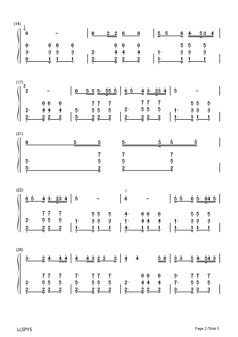 怀念战友钢琴简谱-数字双手-李俊广2