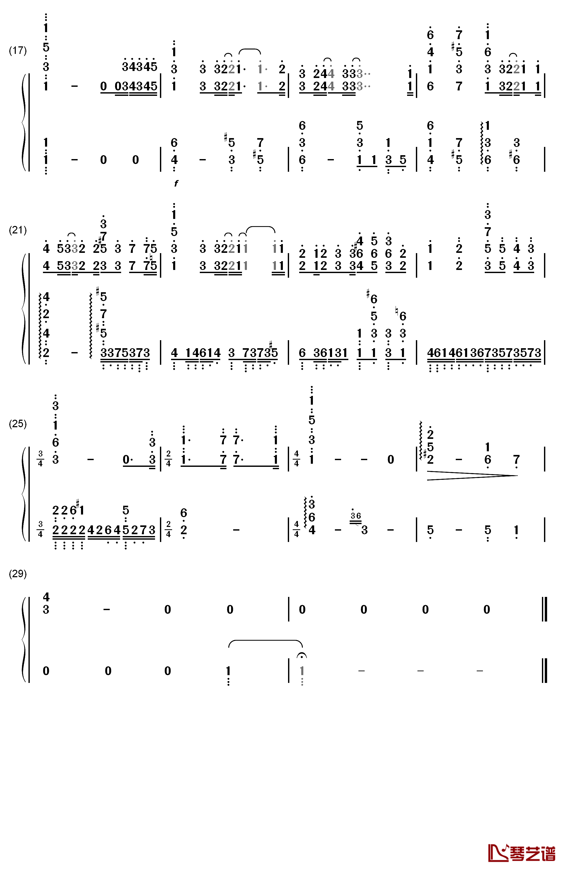 Departures ~あなたにおくるアイの歌~钢琴简谱-数字双手-EGOIST2