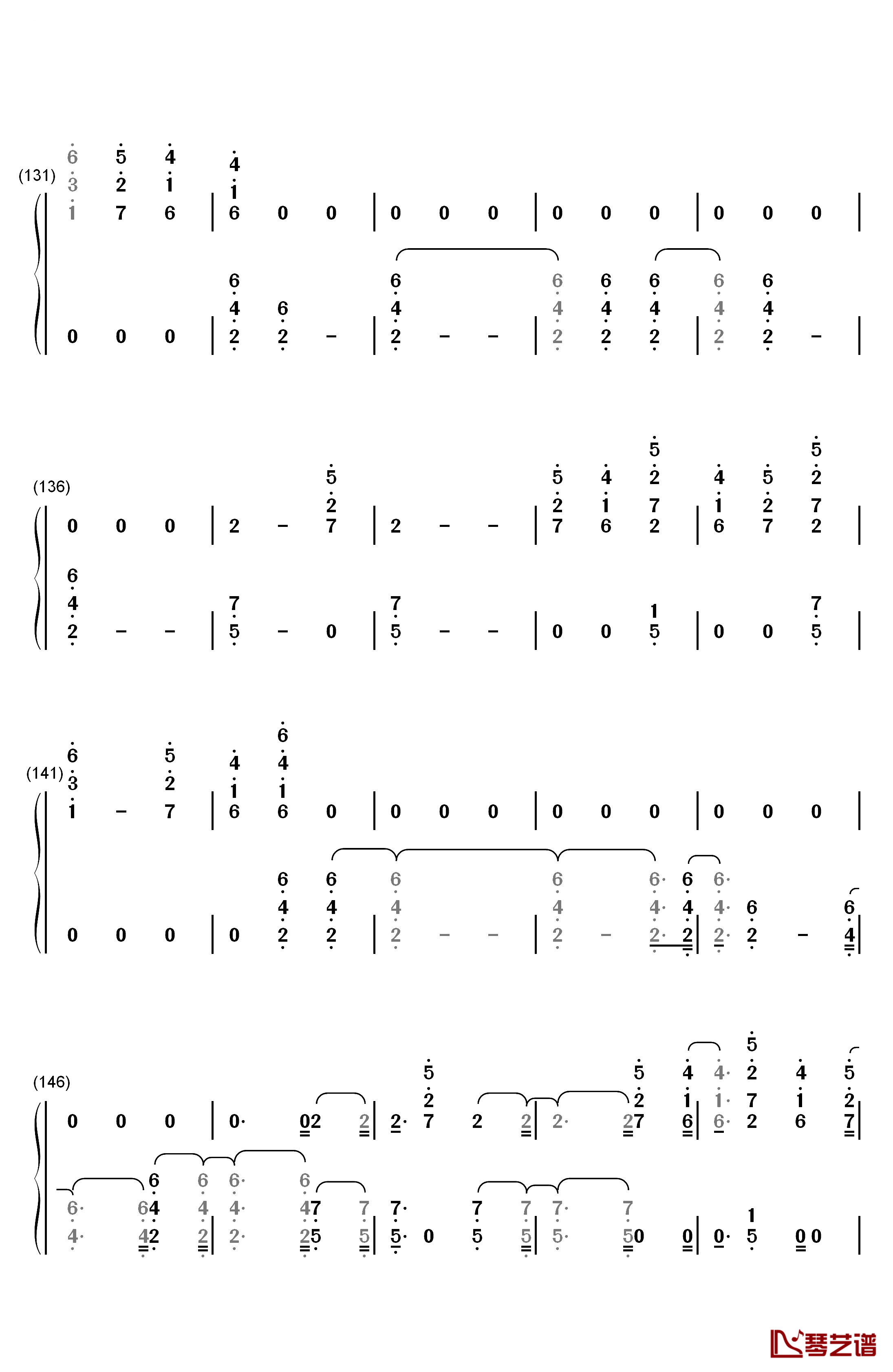 Ever Since New York钢琴简谱-数字双手-Harry Styles7