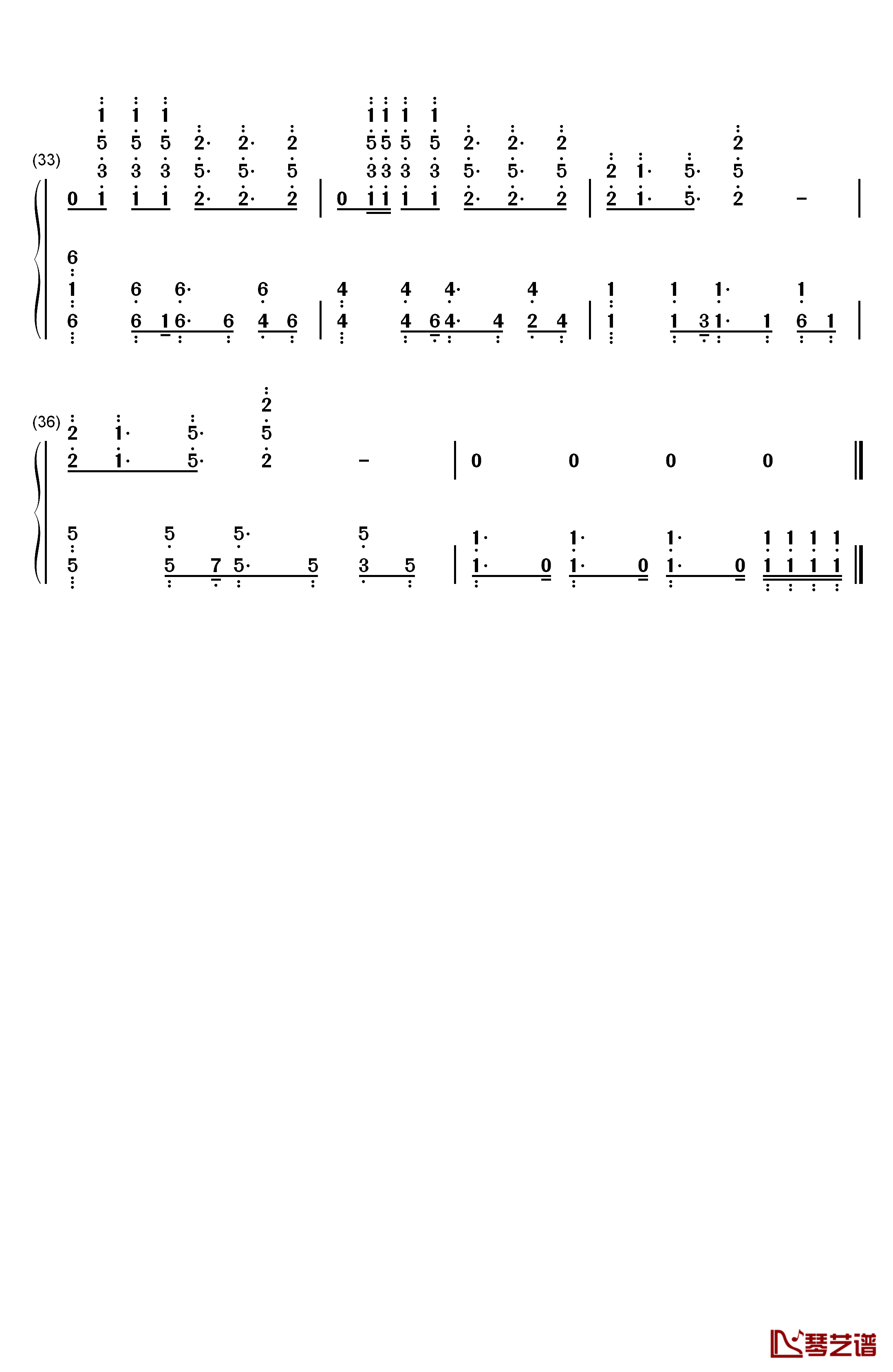 sh0ut钢琴简谱-数字双手-SawanoHiroyuki[nZk]:Tielle & Gemie3