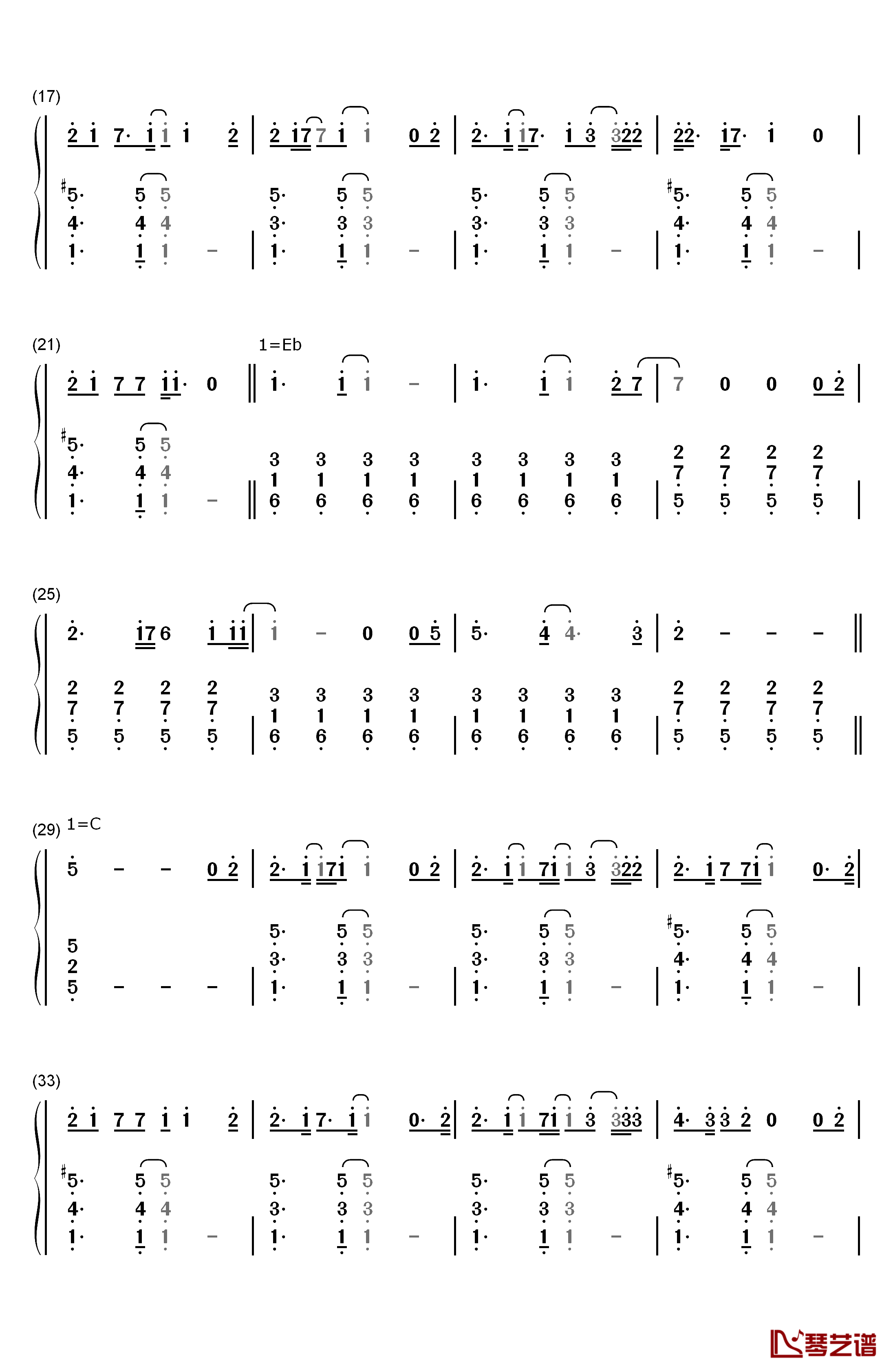 If I Dare钢琴简谱-数字双手-Sara Bareilles2