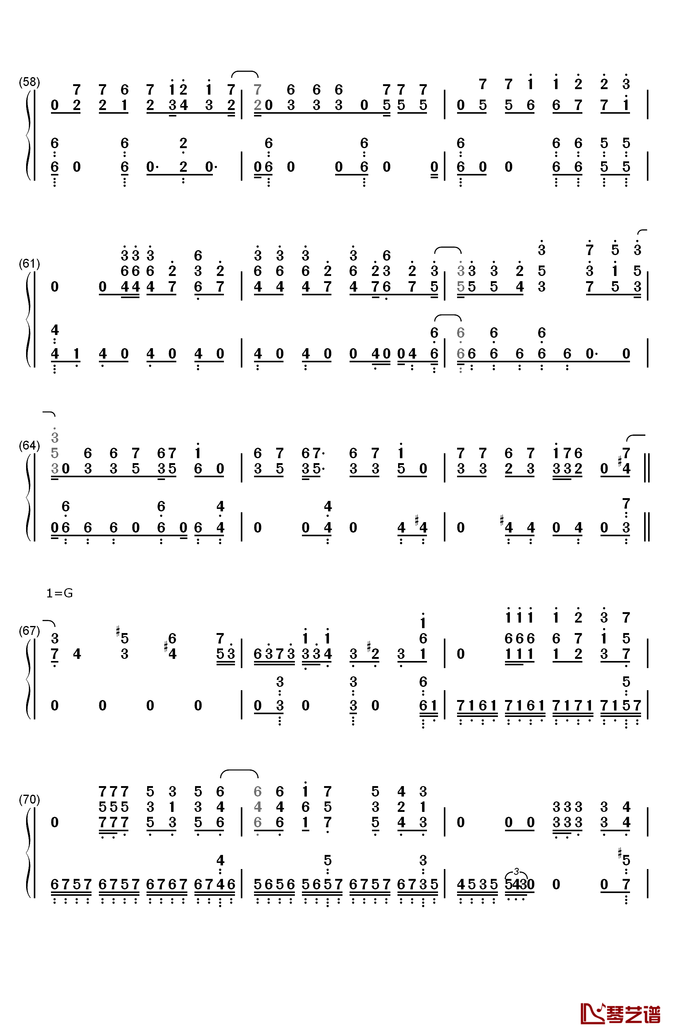 Original Resonance钢琴简谱-数字双手-铃村健一 宫野真守5