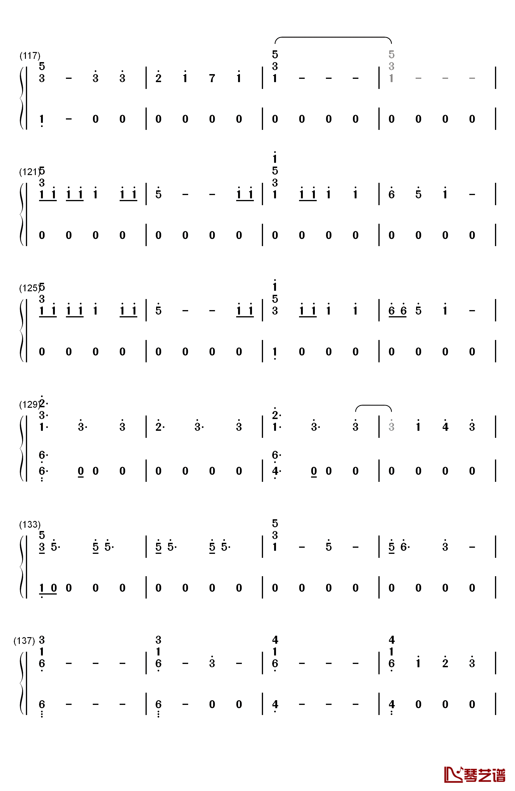 PYNK钢琴简谱-数字双手-Janelle Monae6