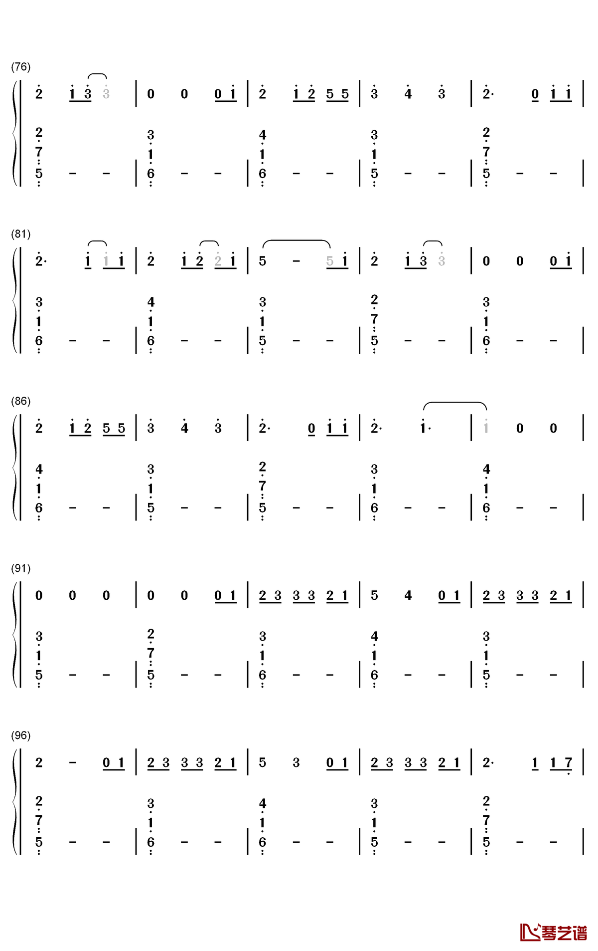 Mikrokosmos钢琴简谱-数字双手-防弹少年团4