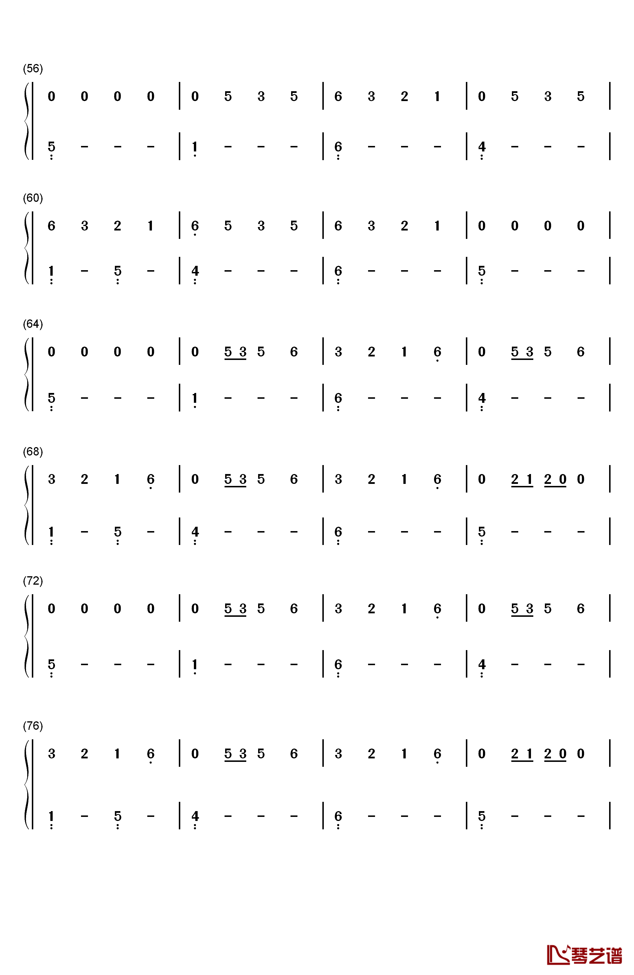 Perfect Places钢琴简谱-数字双手-Lorde3