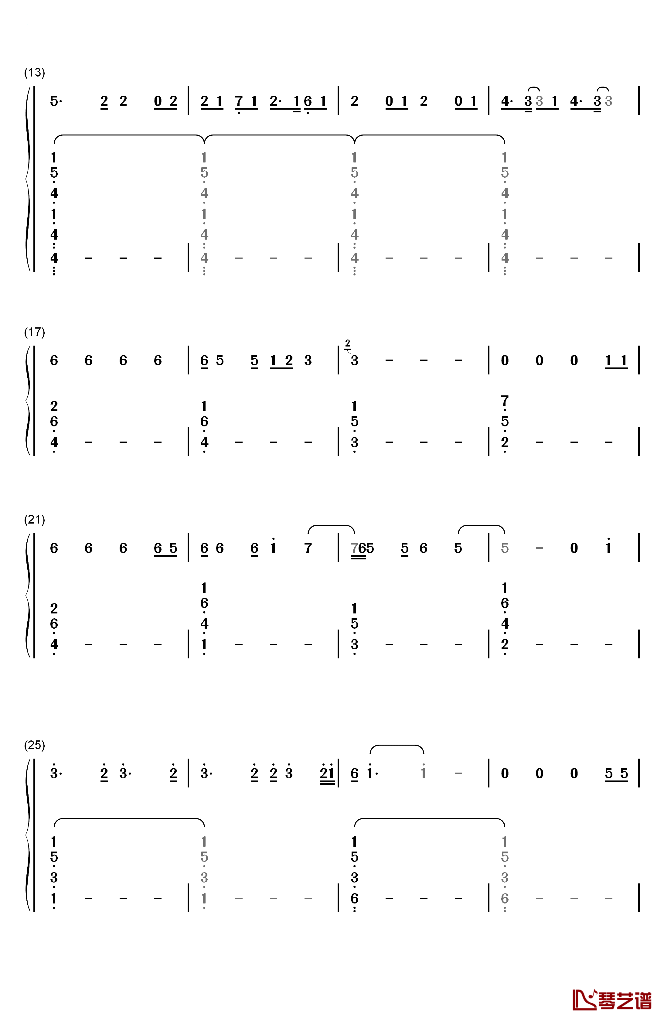 Lay Me Down钢琴简谱-数字双手-Sam Smith2