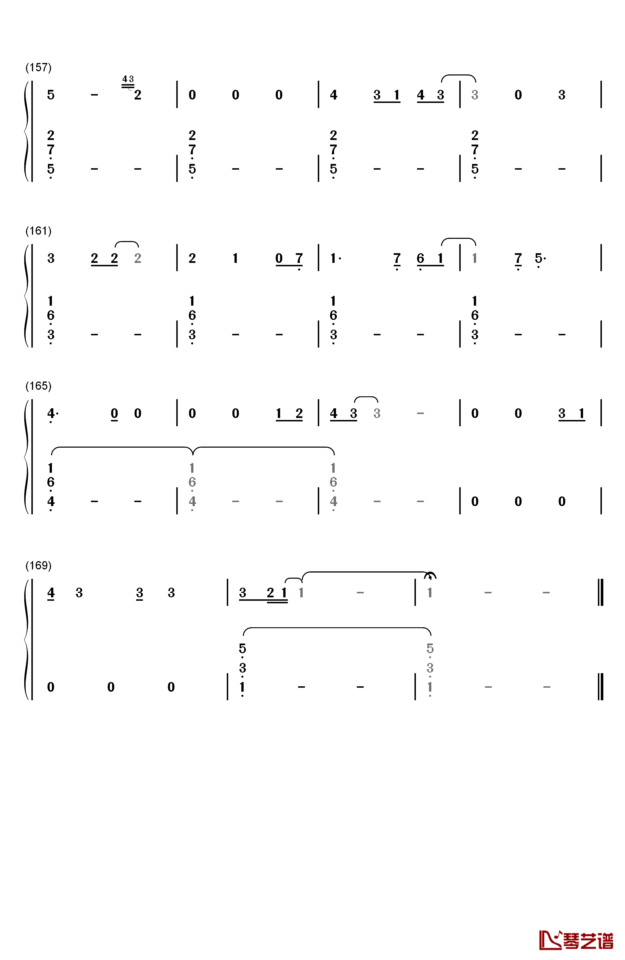 She Used To Be Mine钢琴简谱-数字双手-Sara Bareilles9