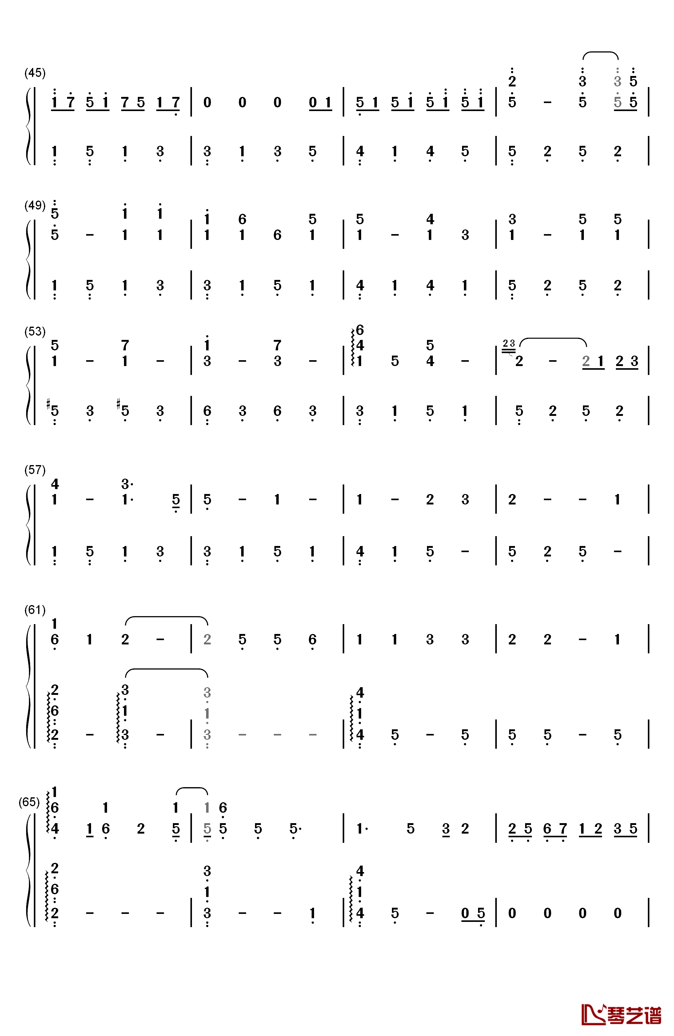 But You're Already Gone钢琴简谱-数字双手-Xeuphoria3