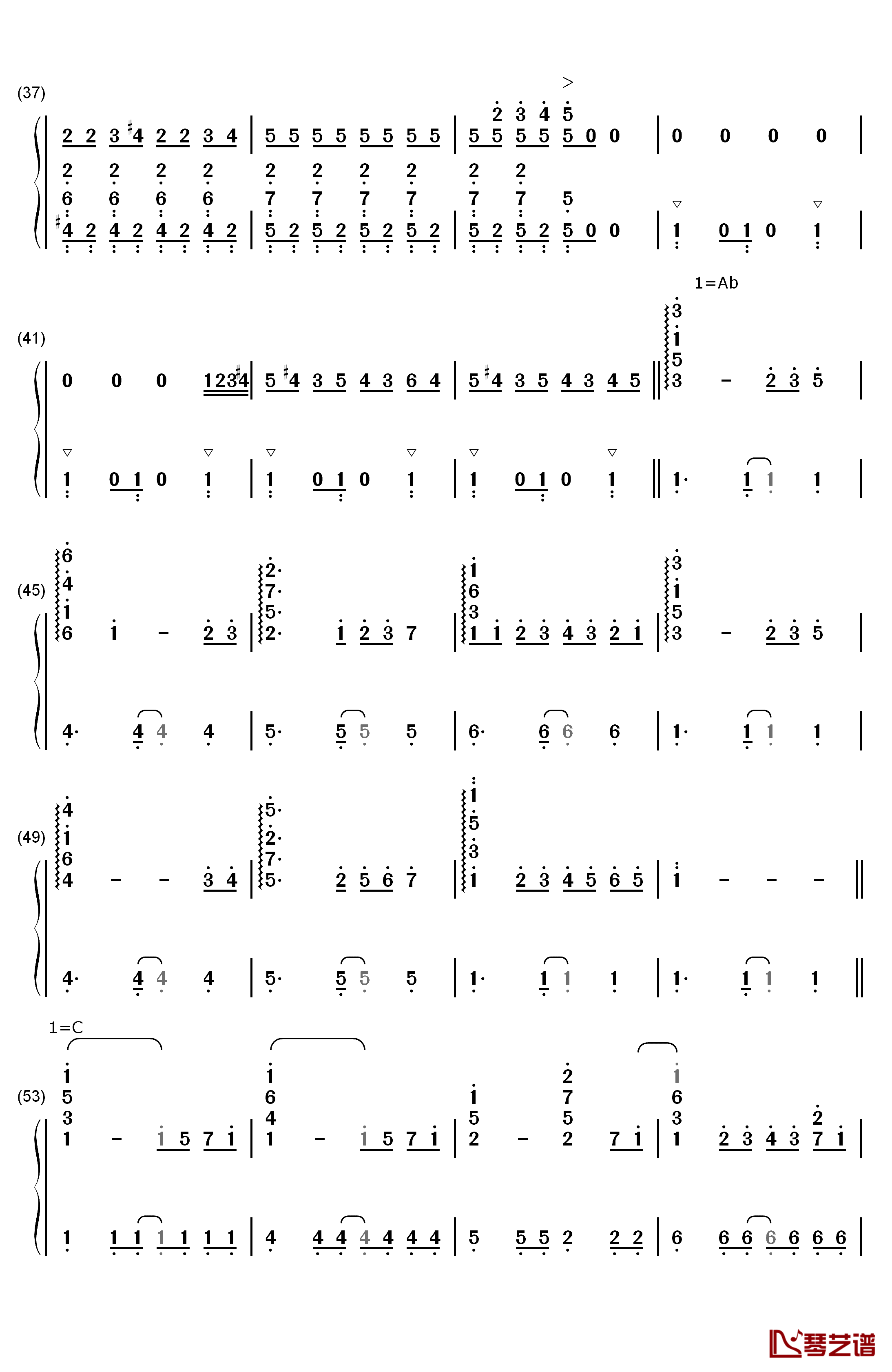 The Sims Theme钢琴简谱-数字双手-Steve Jablonsky3