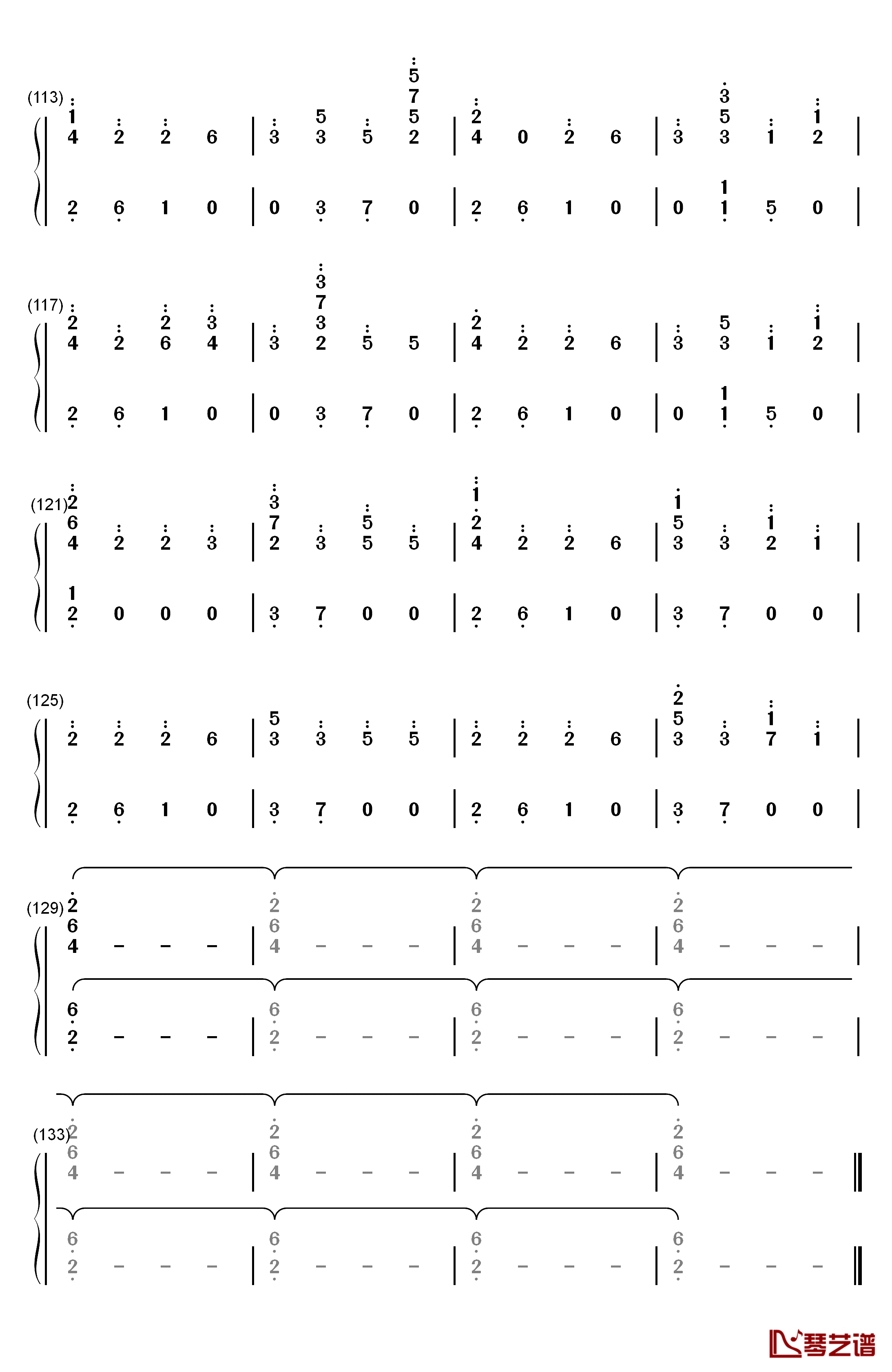 God's Plan钢琴简谱-数字双手-Drake6