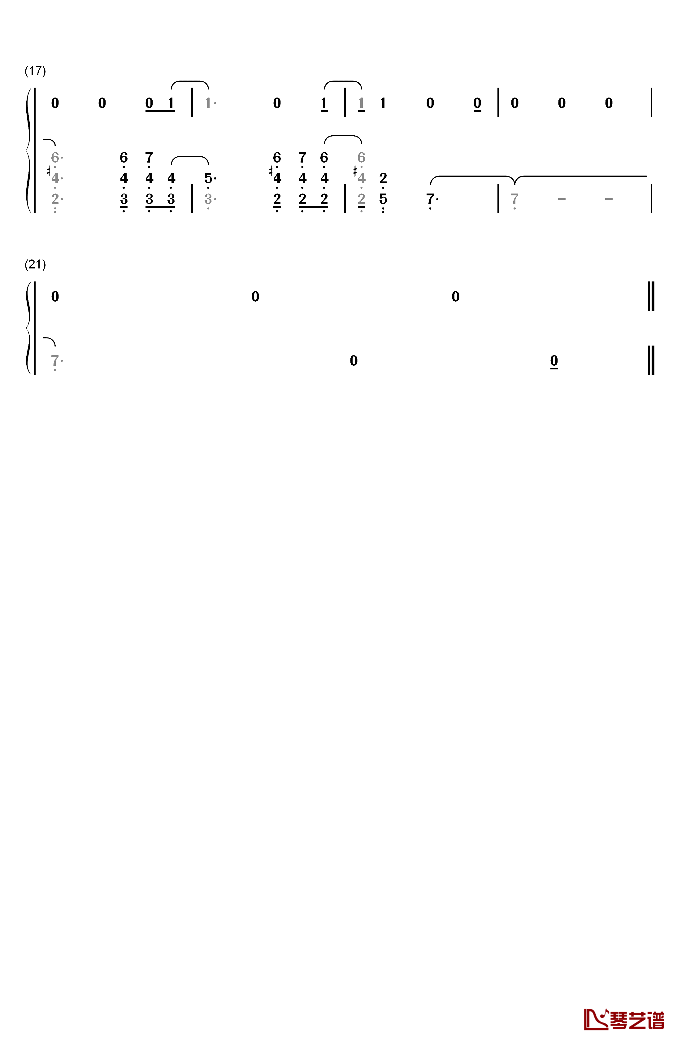 Porch钢琴简谱-数字双手-Alan Silvestri2