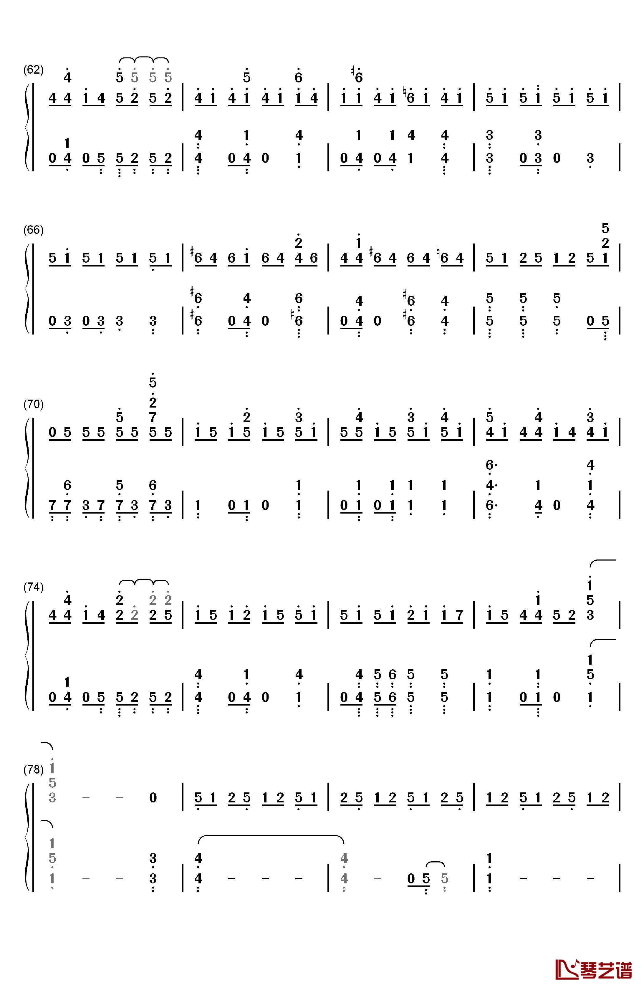 All of Me 完整版钢琴简谱-数字双手-Jon Schmidt4