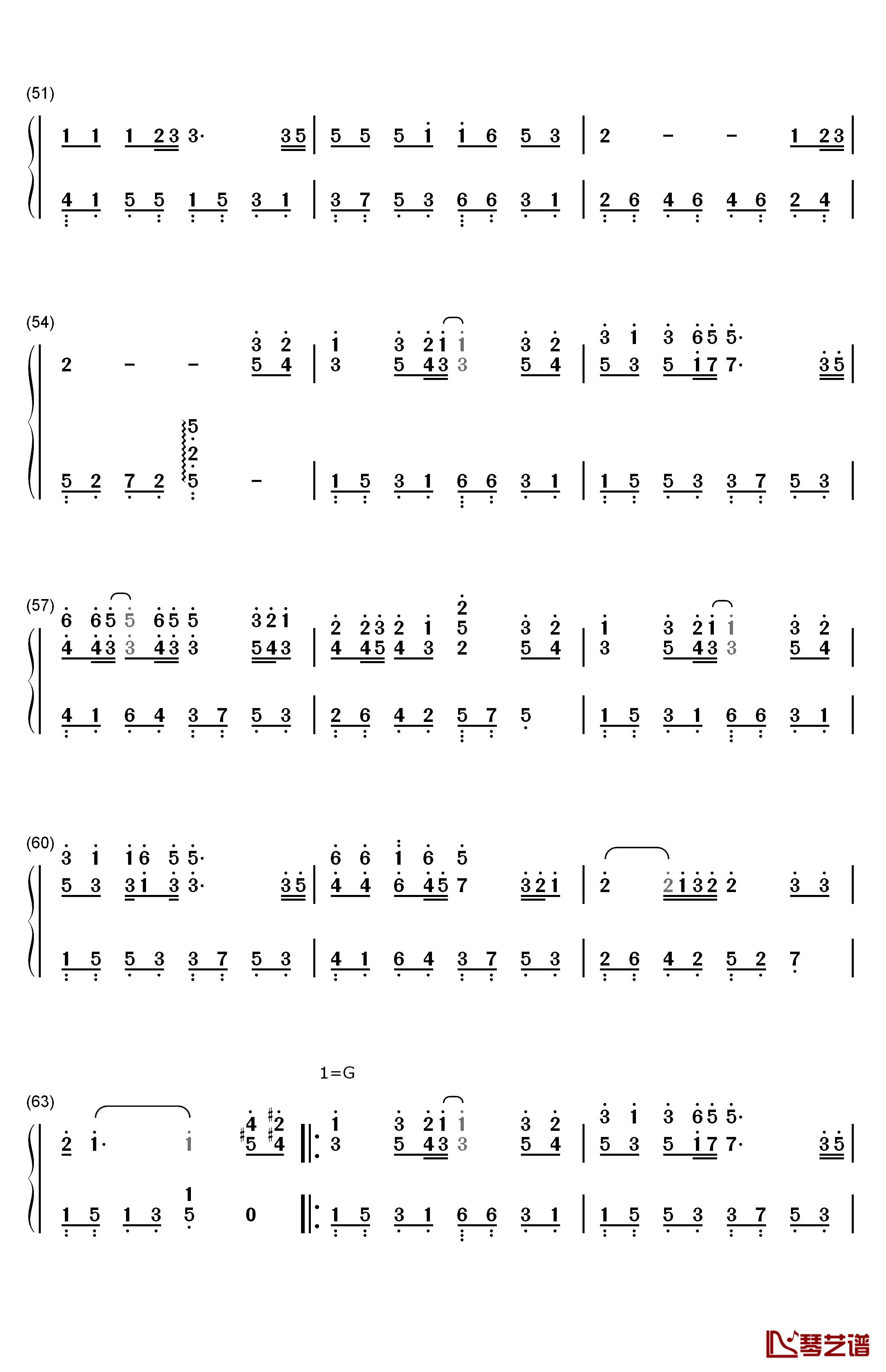 老鼠爱大米钢琴简谱-数字双手-杨臣刚5