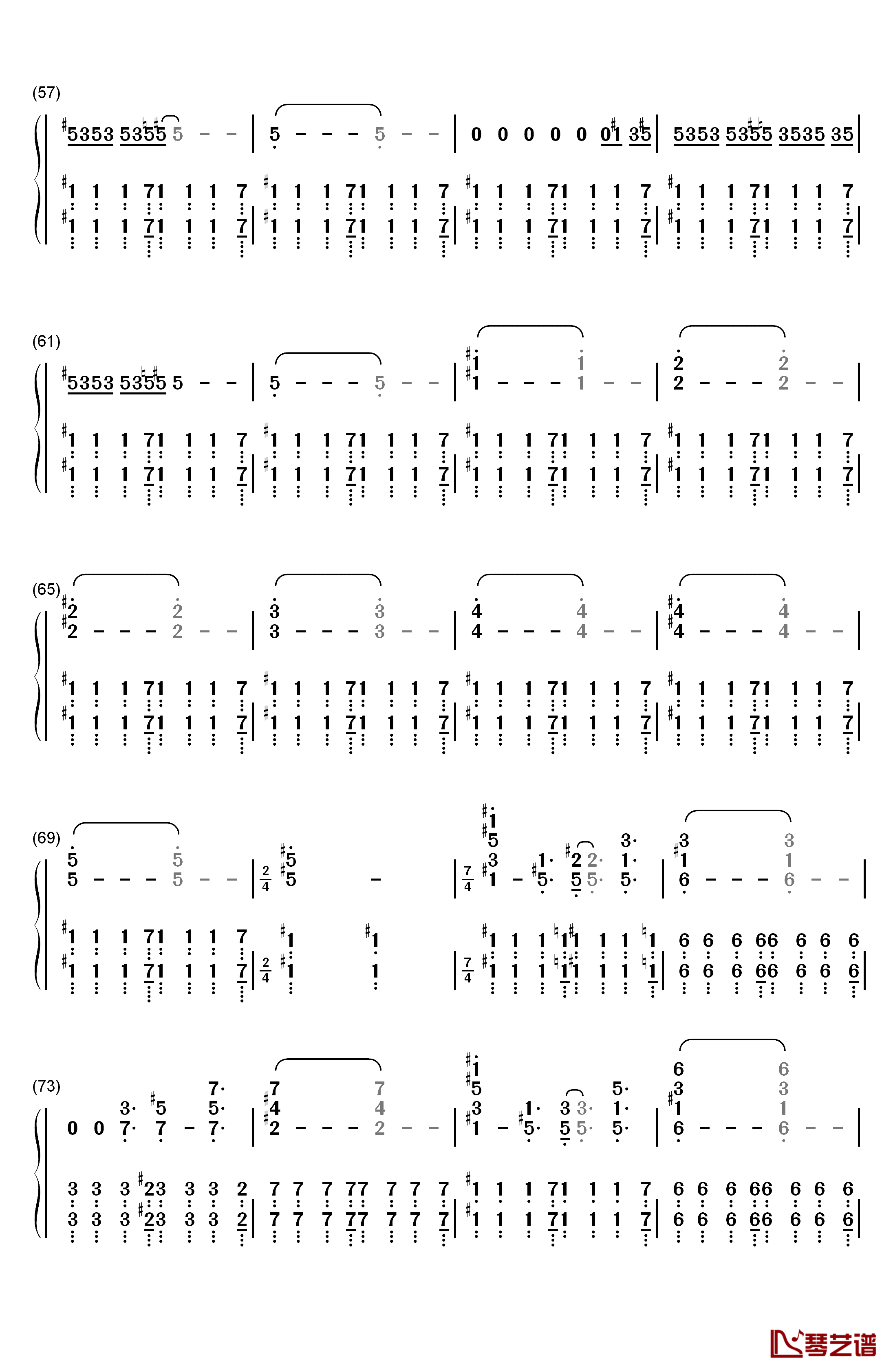 Wonder Woman's Wrath钢琴简谱-数字双手-Rupert Gregson Williams4