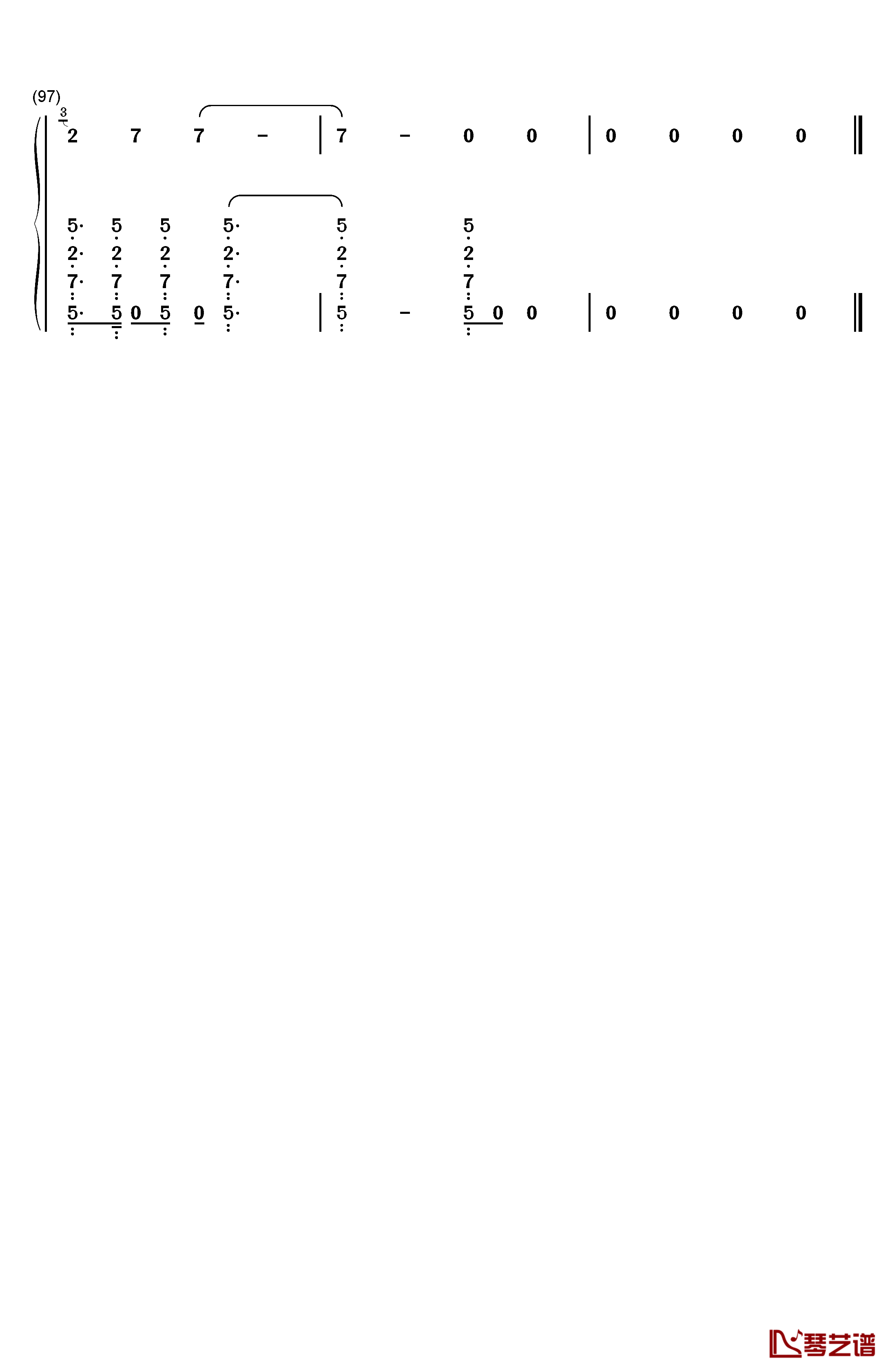 Toothbrush钢琴简谱-数字双手-DNCE6