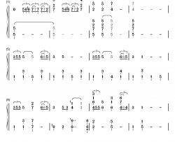 宾克斯的美酒钢琴简谱-数字双手-田中公平