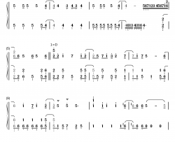 Ne ne ne钢琴简谱-数字双手-STARTails