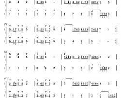 波罗涅兹舞曲 19钢琴简谱-数字双手-巴赫